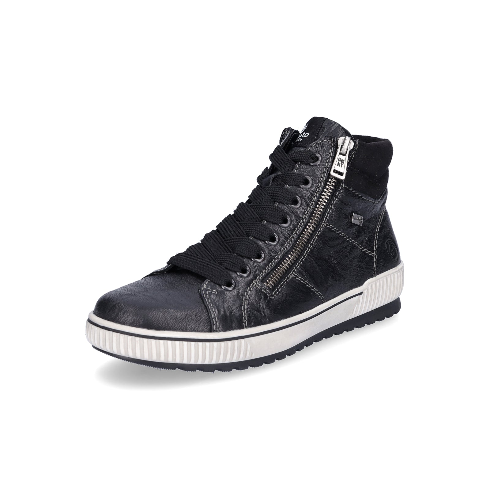 Remonte women's lace-up boot black