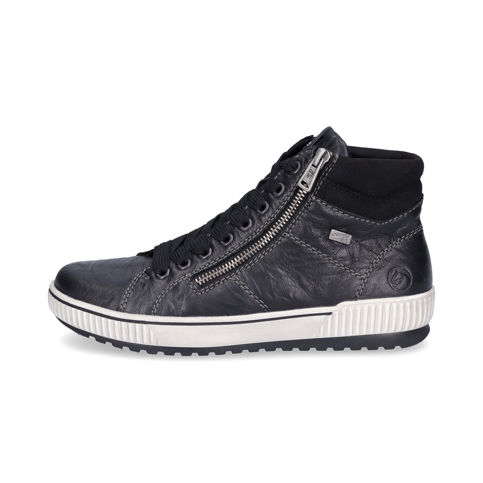 Remonte women's lace-up boot black