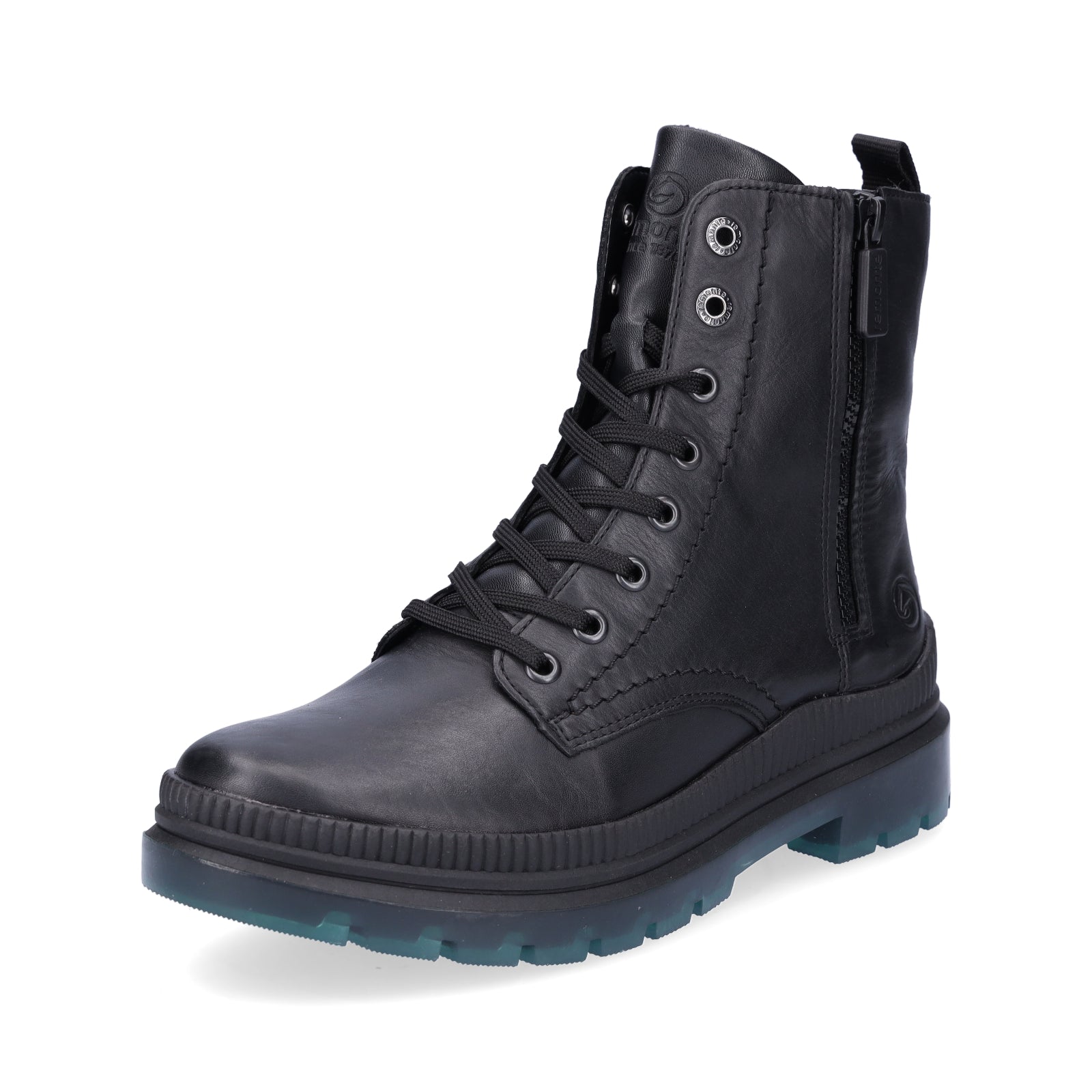 Remonte women's lace-up boot black