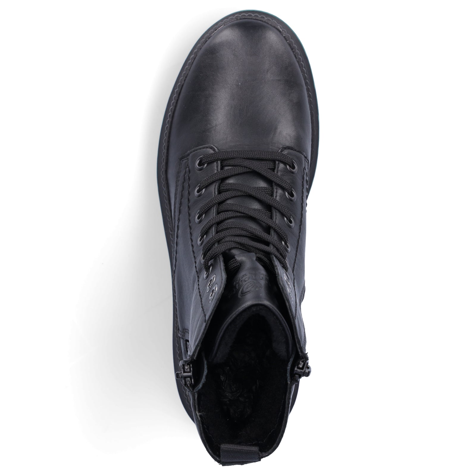 Remonte women's lace-up boot black