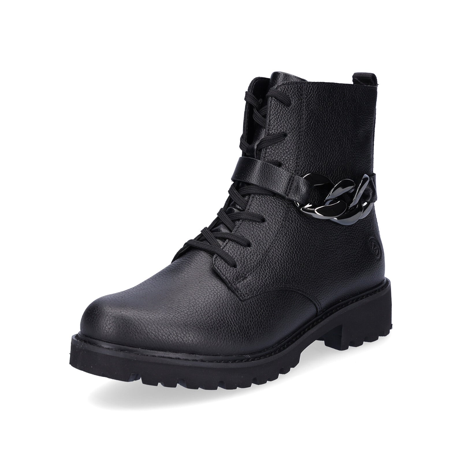 Remonte women's lace-up boot black