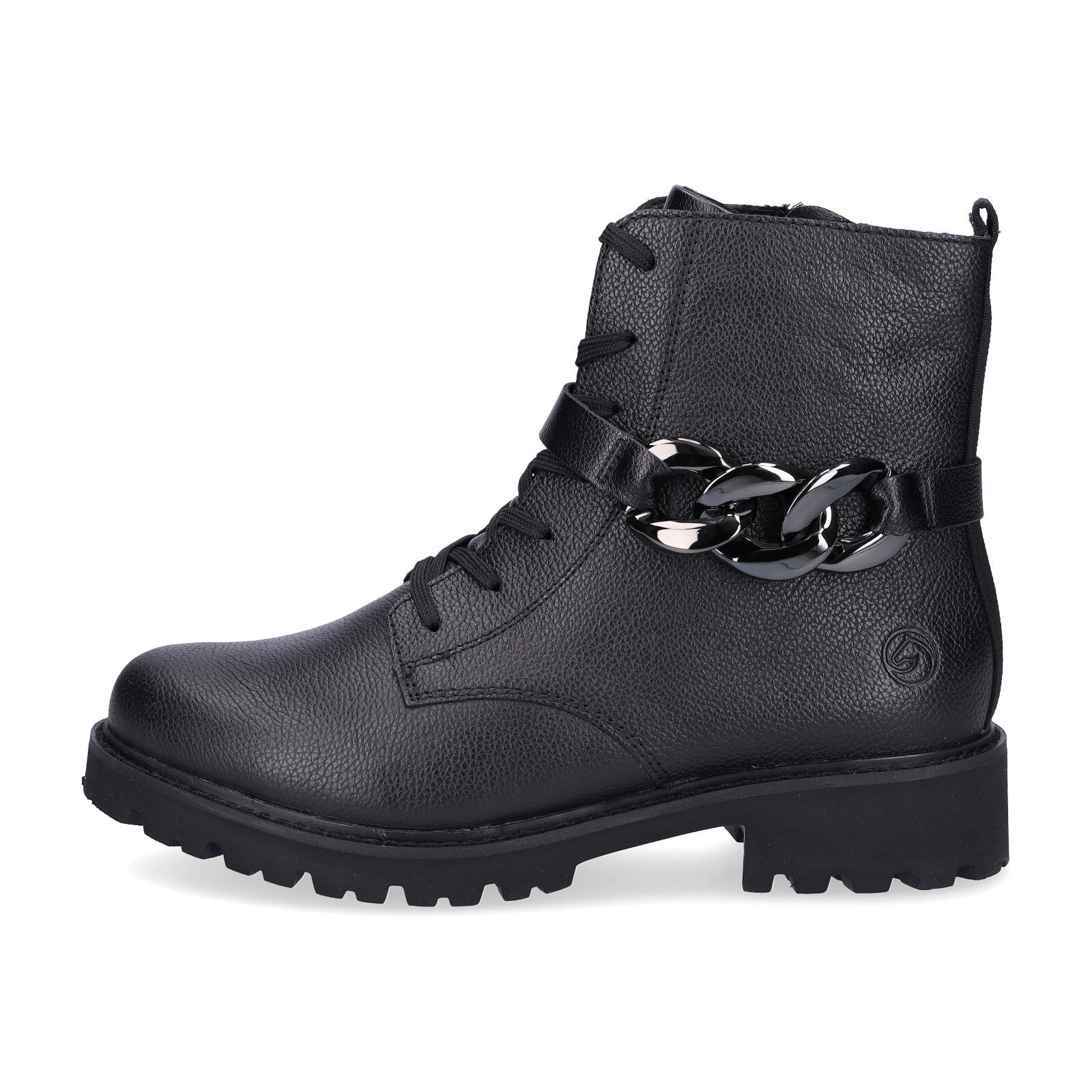 Remonte women's lace-up boot black