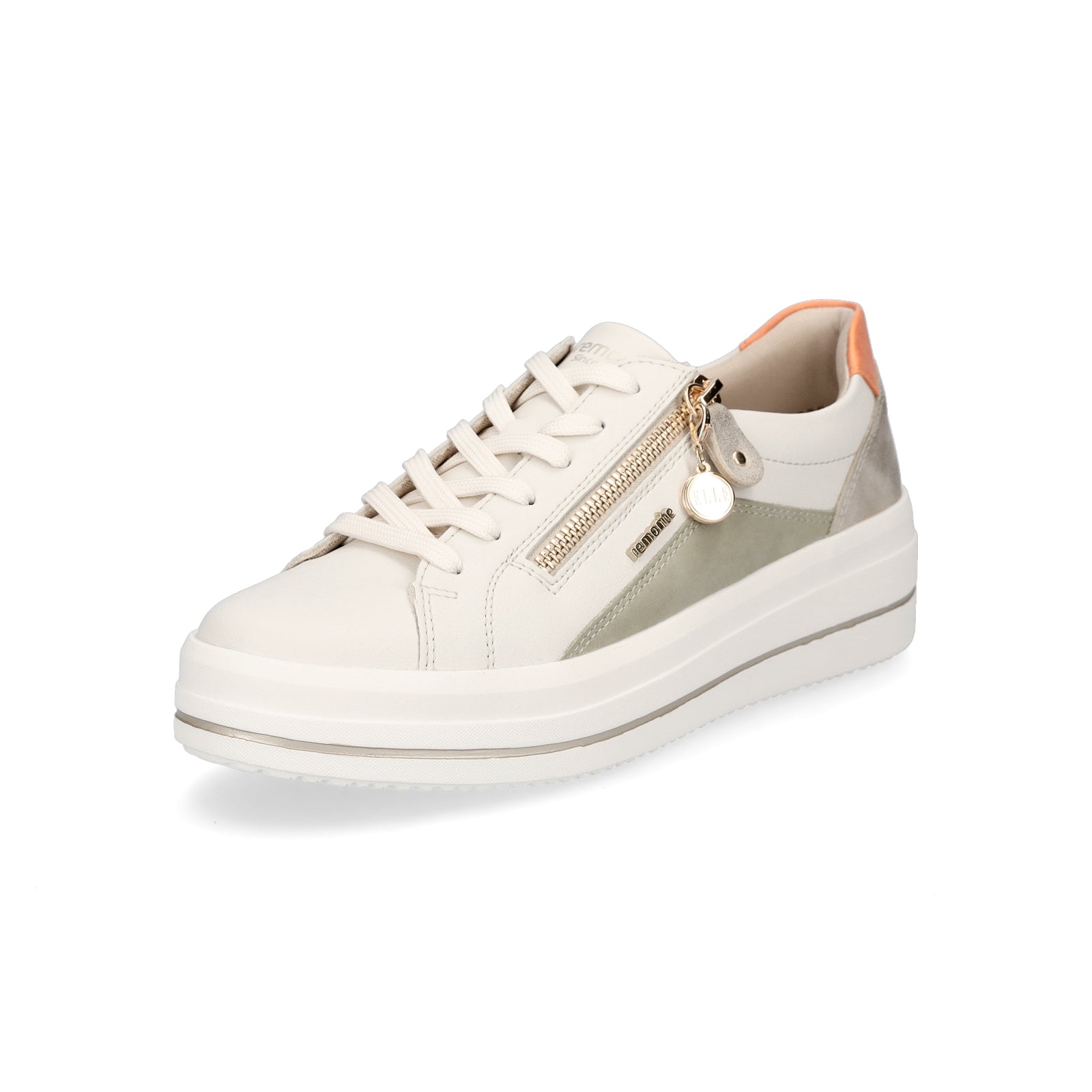Remonte Damen Sneaker cremeweiß kombi