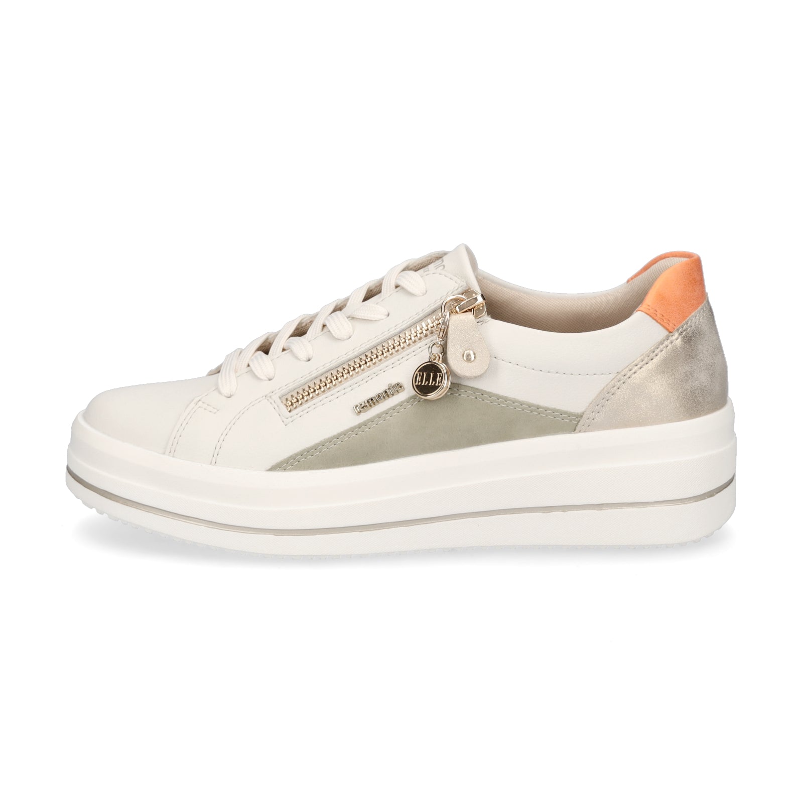 Remonte Damen Sneaker cremeweiß kombi