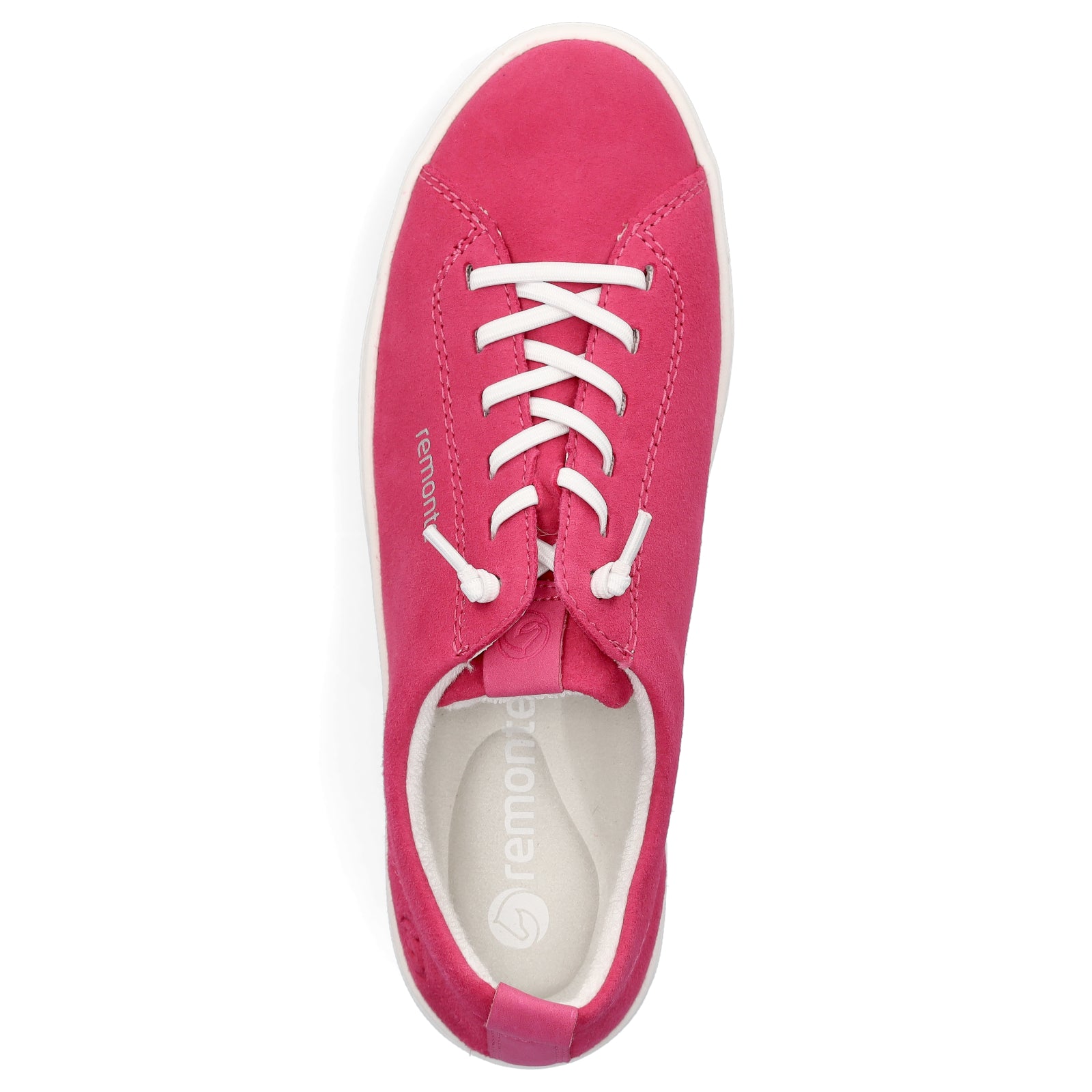 Remonte Damen Leder Sneaker fuchsia