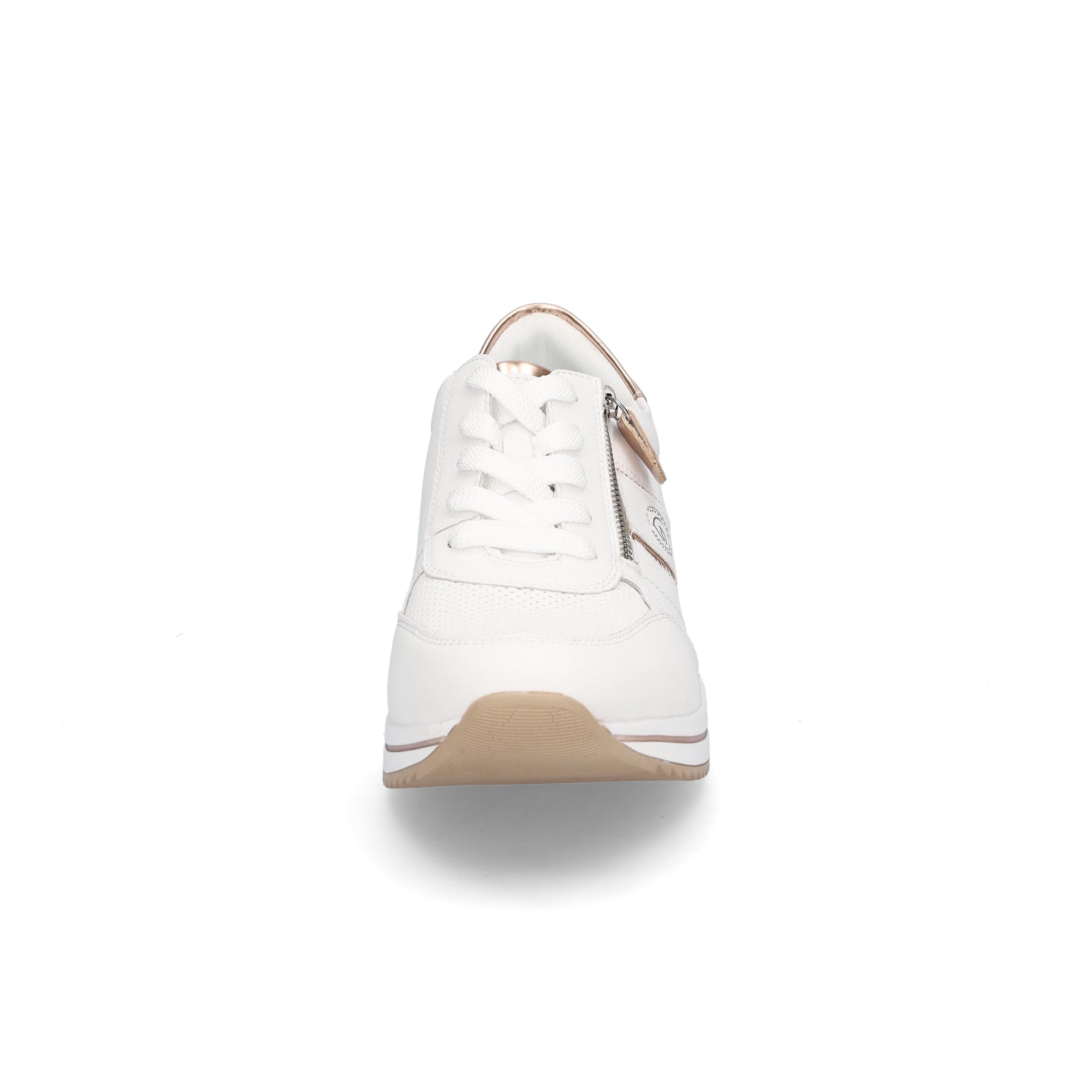Remonte women's sneakers white copper