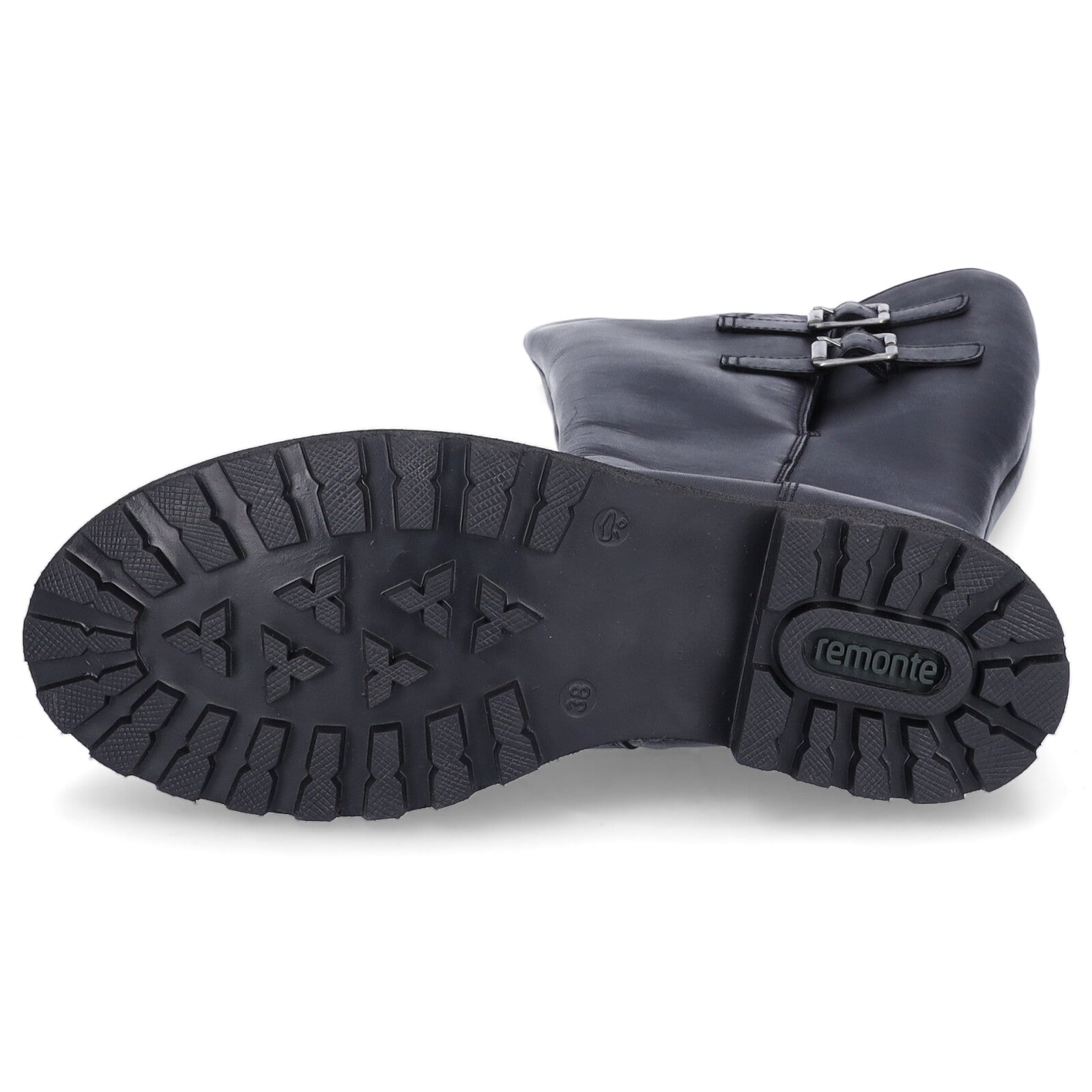 Remonte Damen Stiefel schwarz