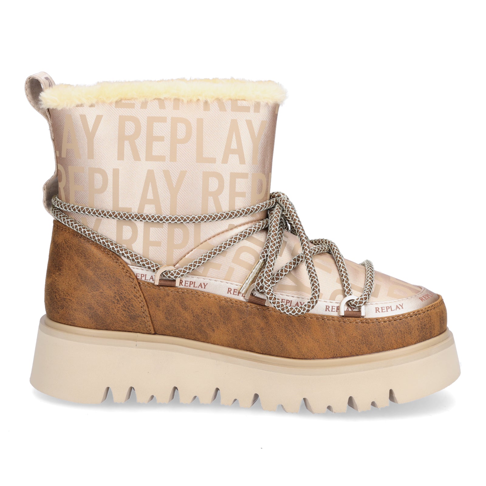 Replay Damen Moonboots Melrose Snow All braun
