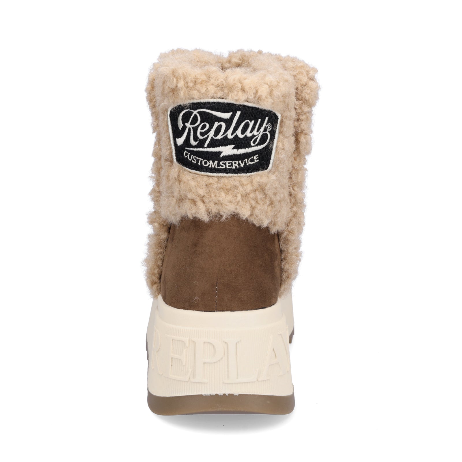 Replay Damen Moonboot Vixxi Hair braun