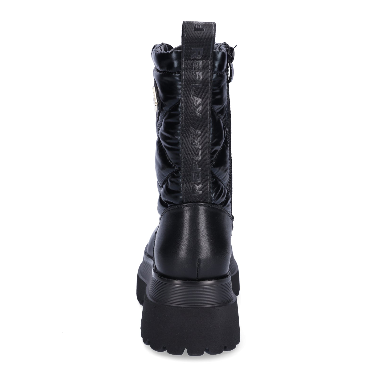 Replay Damen Schnürboot Any Quilt schwarz