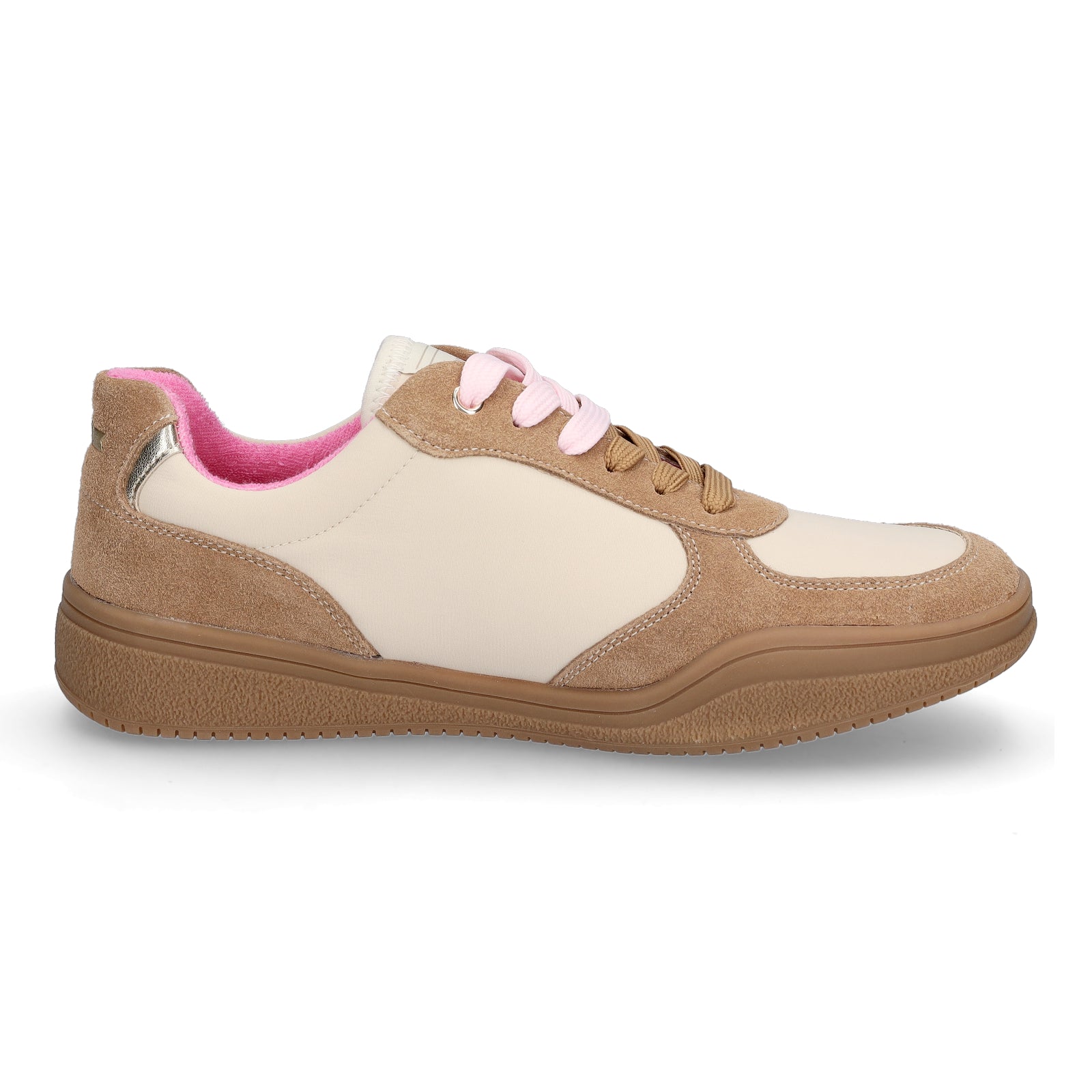 Replay women's sneakers beige brown