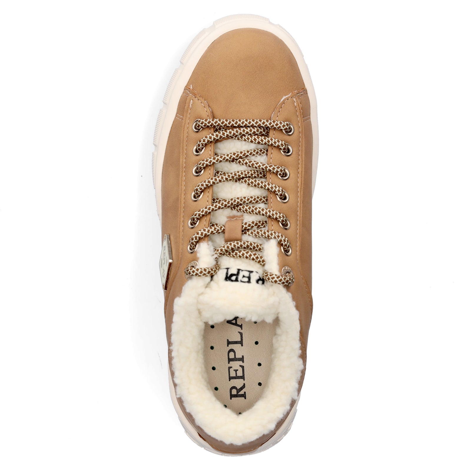 Replay women's sneakers Paulette Warm beige