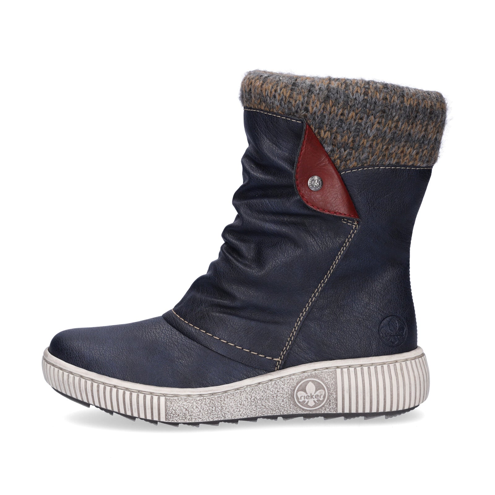 Rieker Damen Boot blau