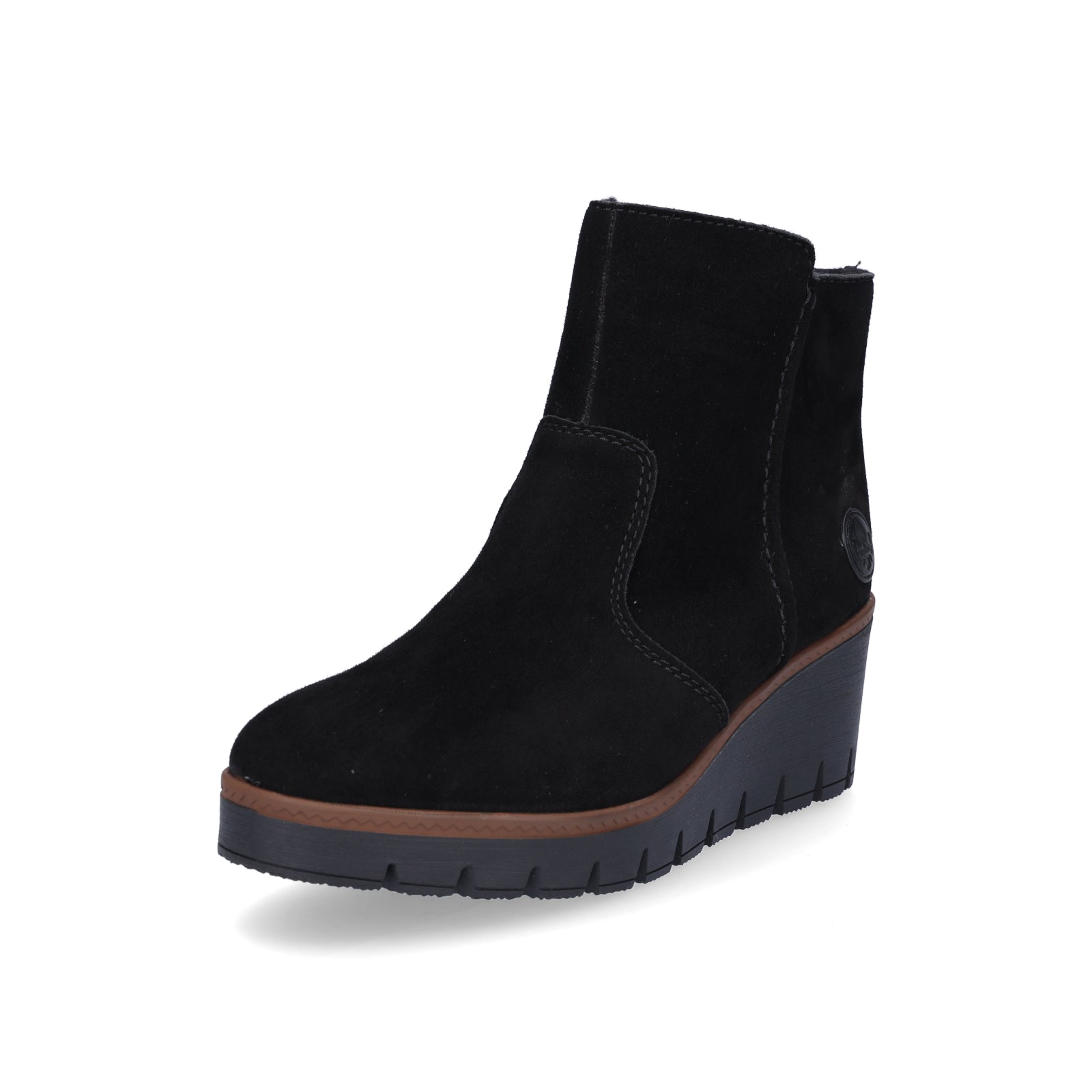 Rieker Damen Stiefelette schwarz