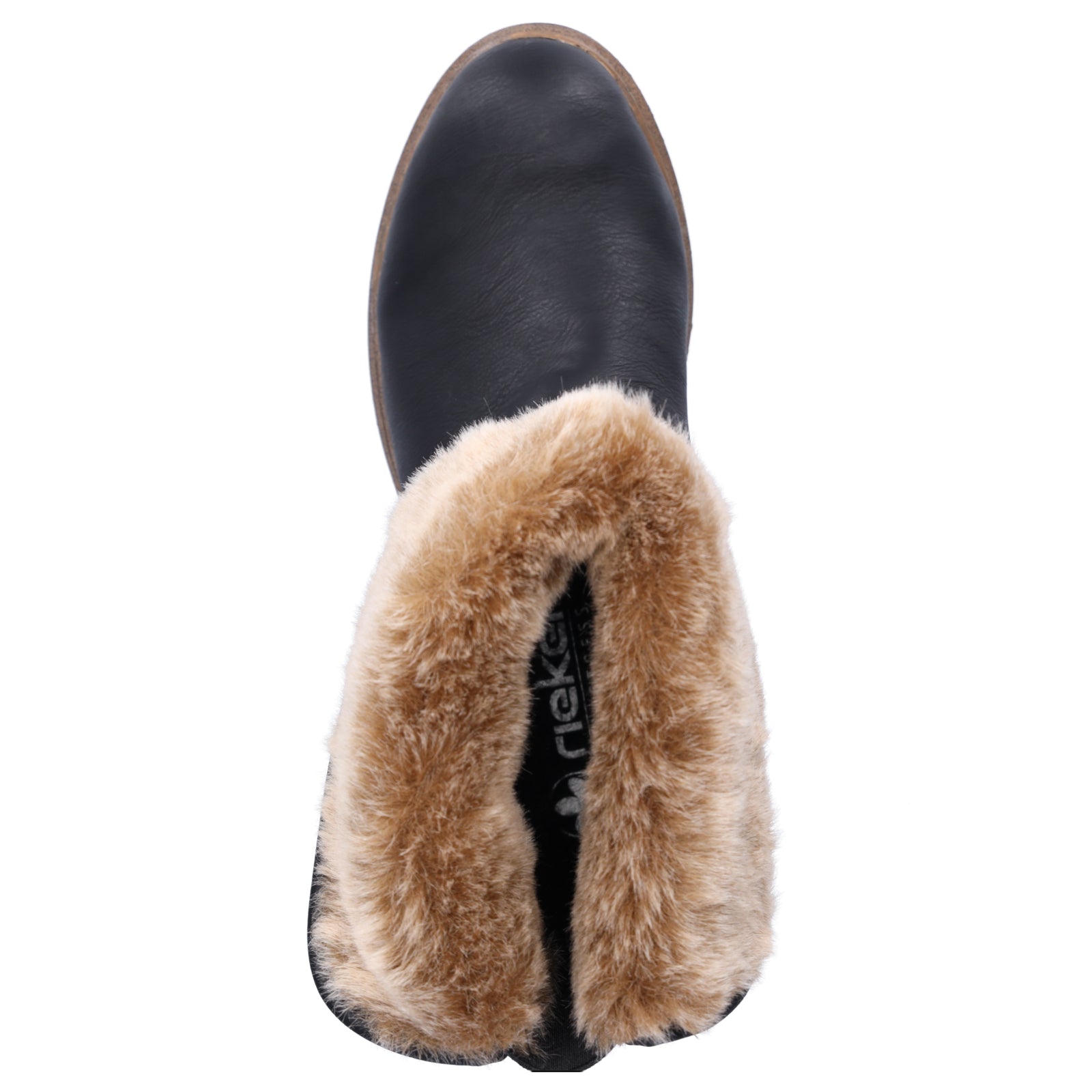 Rieker Damen Halbschaft Stiefel schwarz