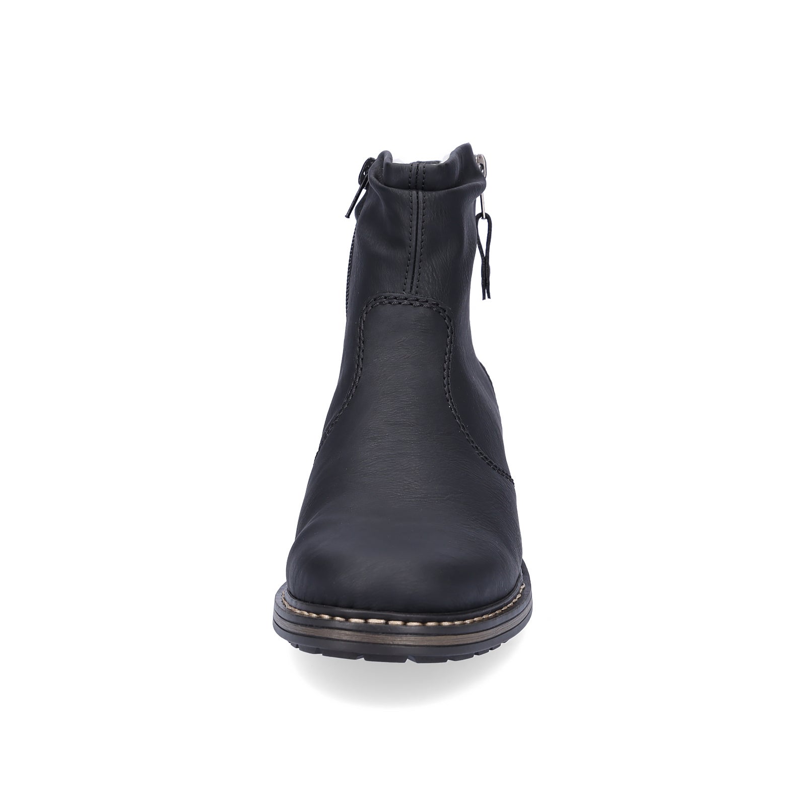 Rieker Damen Boot schwarz