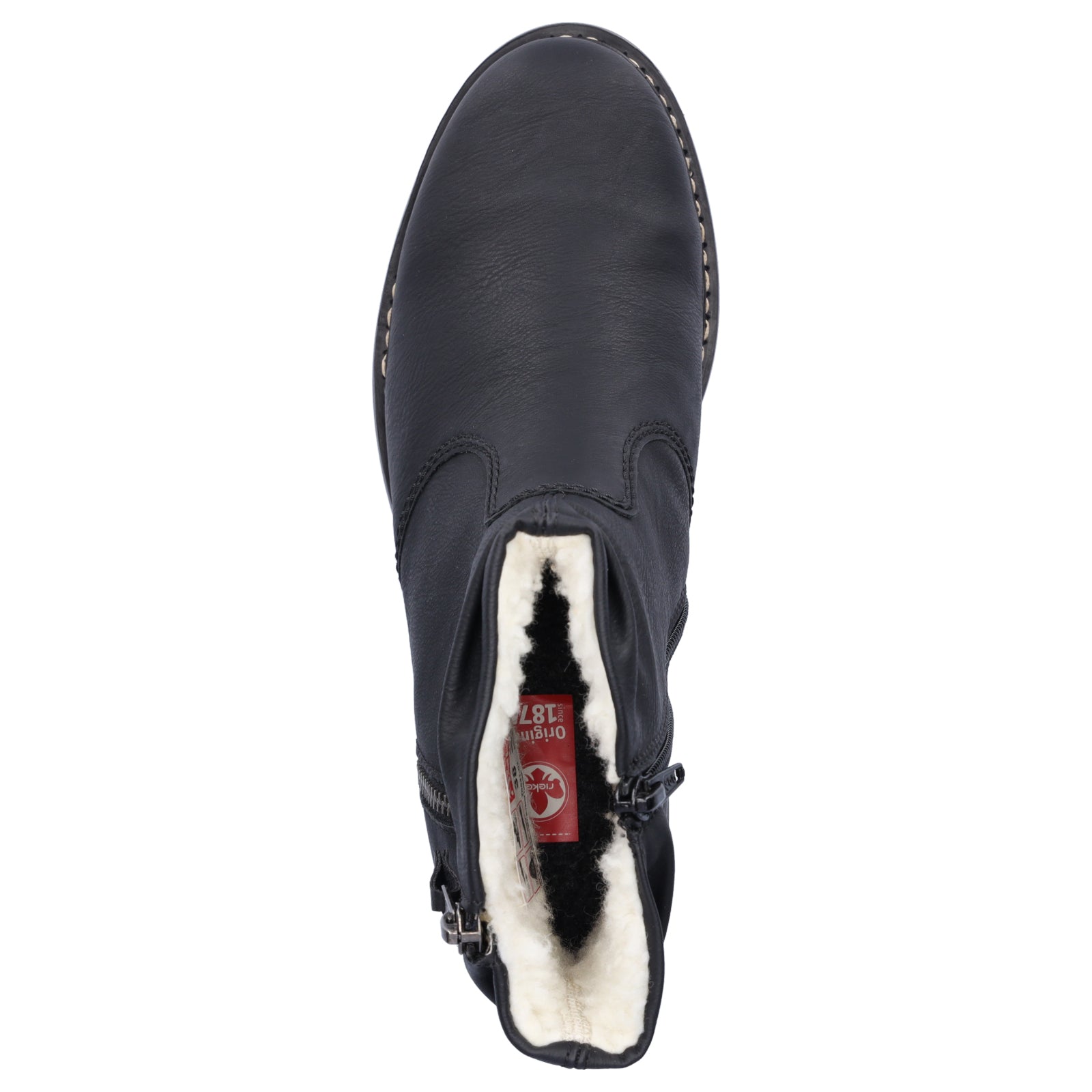 Rieker Damen Boot schwarz