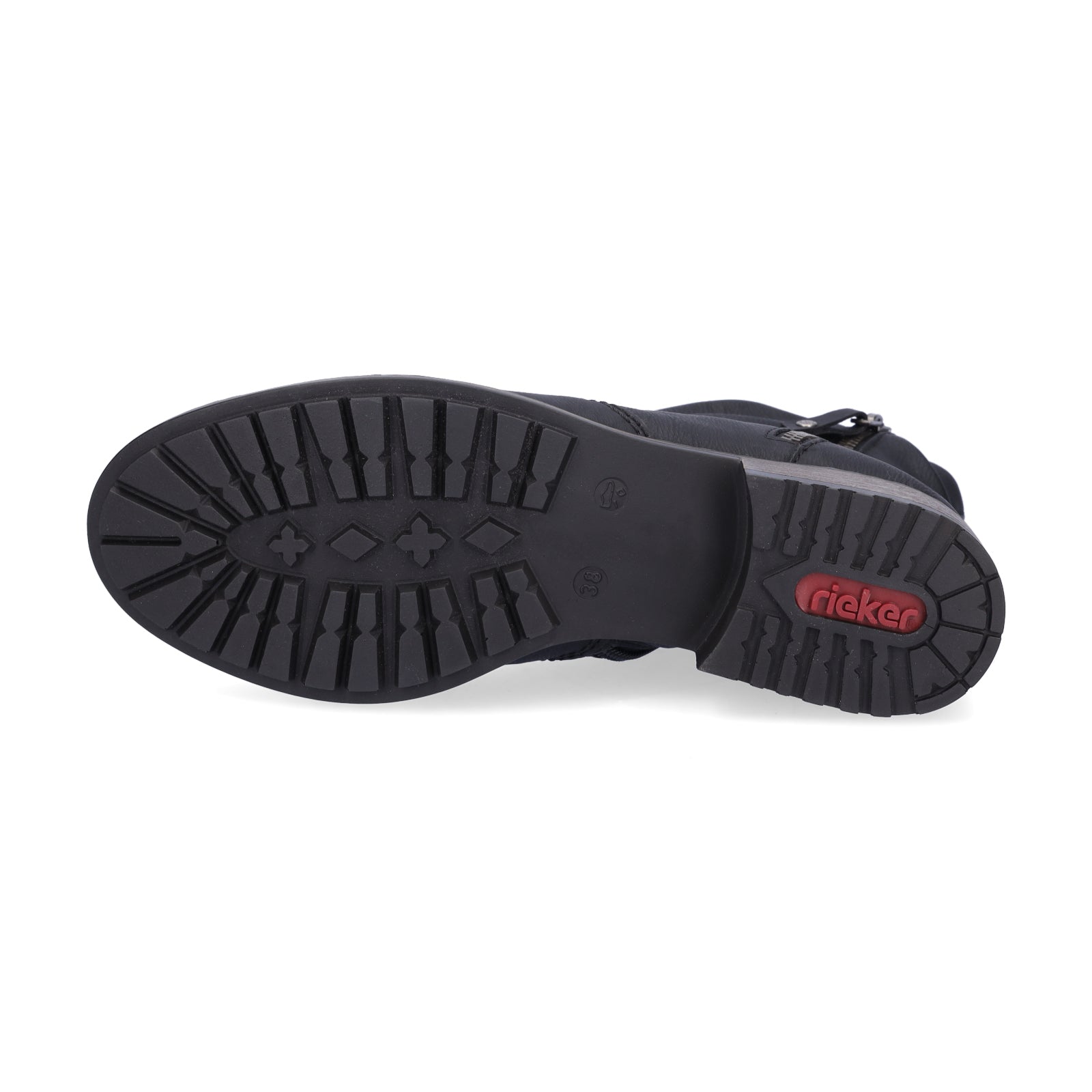 Rieker Damen Boot schwarz