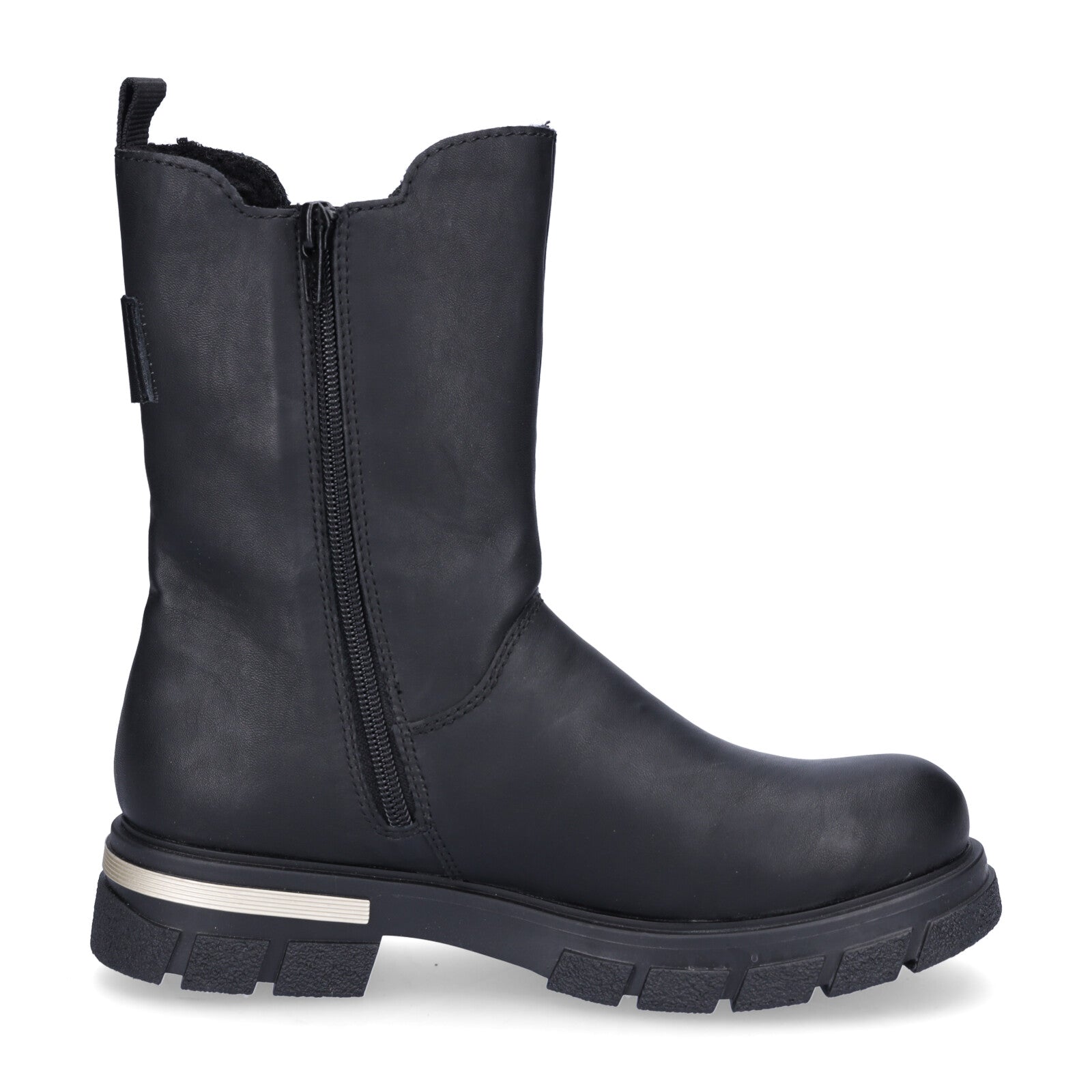 Rieker Damen Boot schwarz
