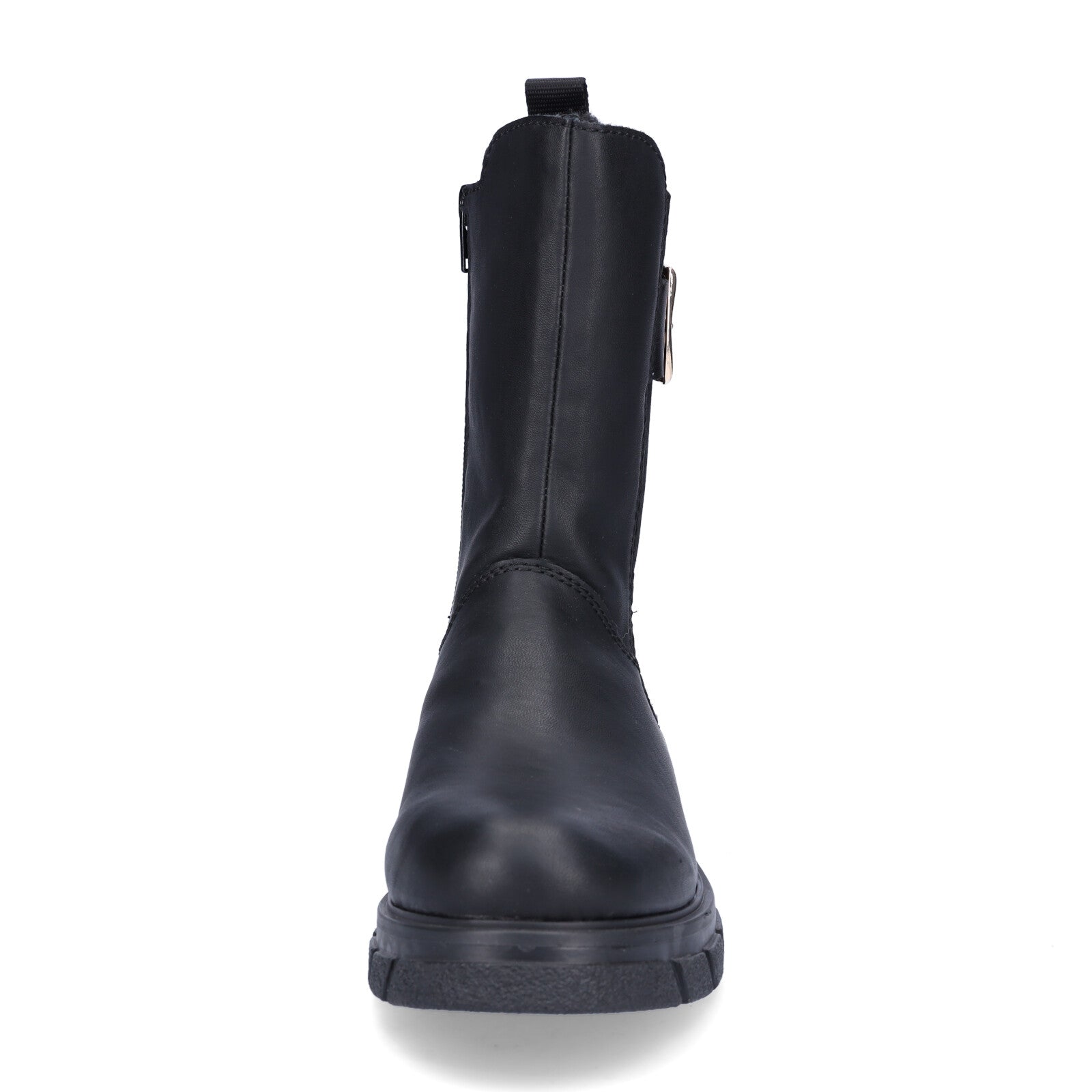 Rieker Damen Boot schwarz