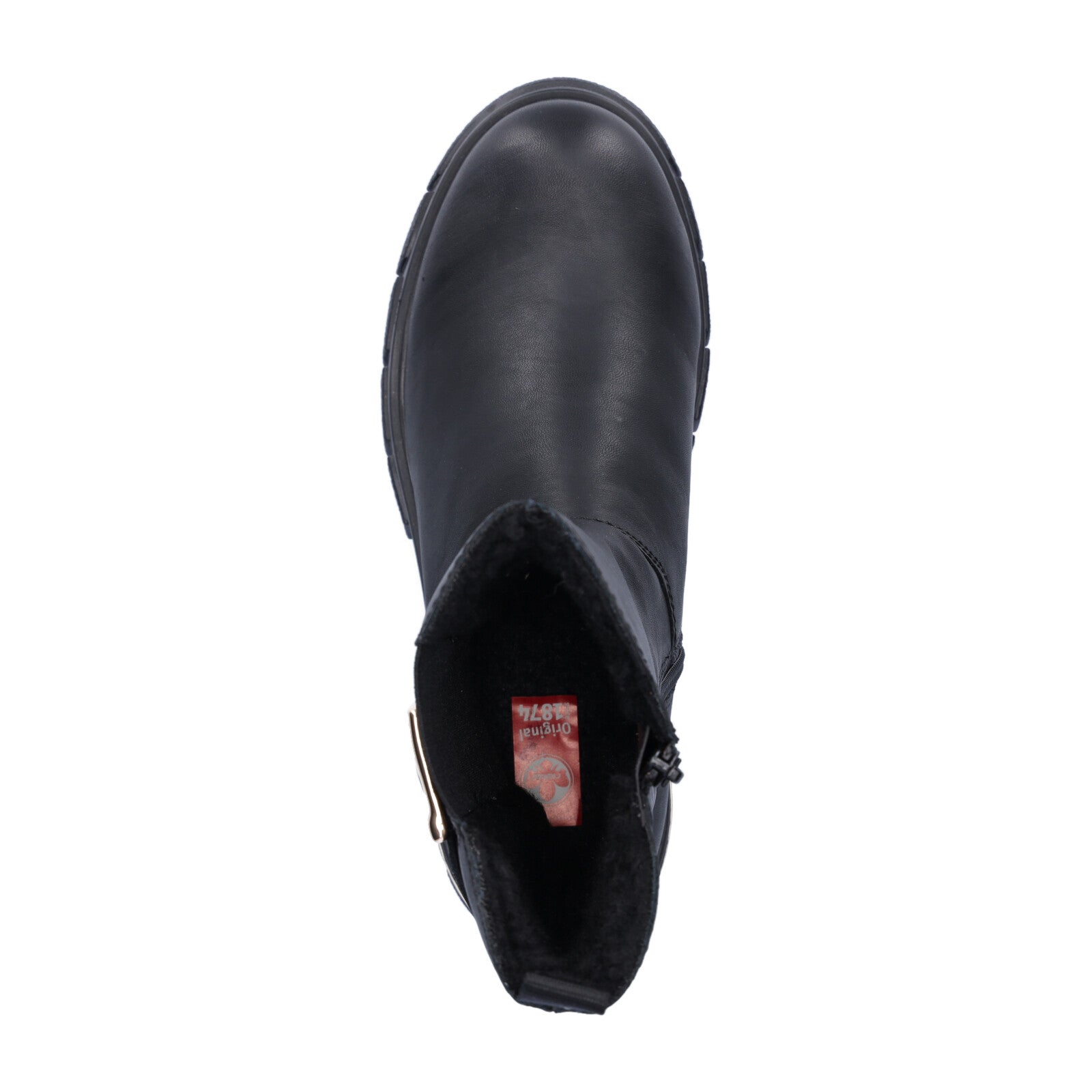 Rieker Damen Boot schwarz