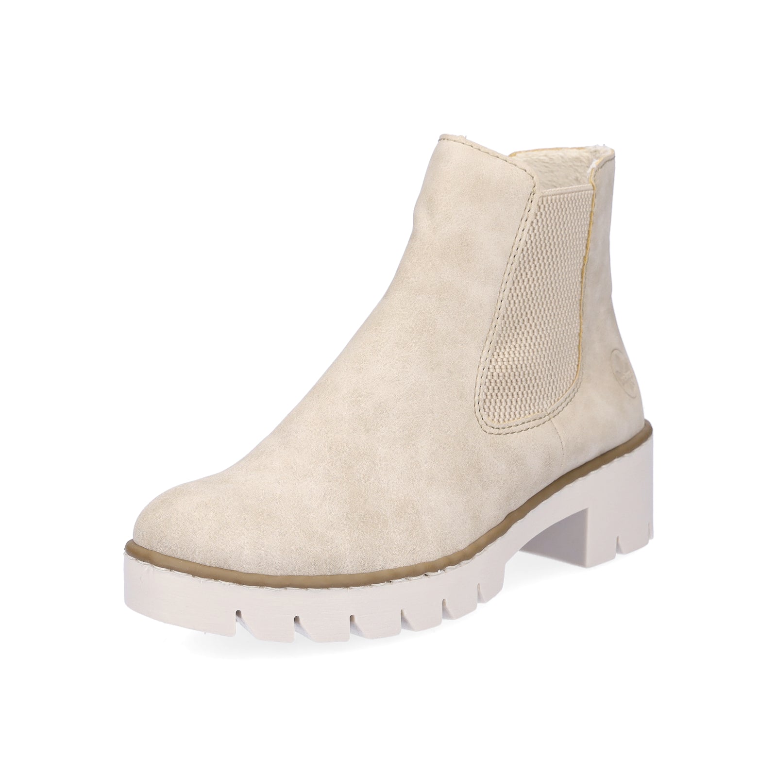 Rieker women's Chelsea boot beige