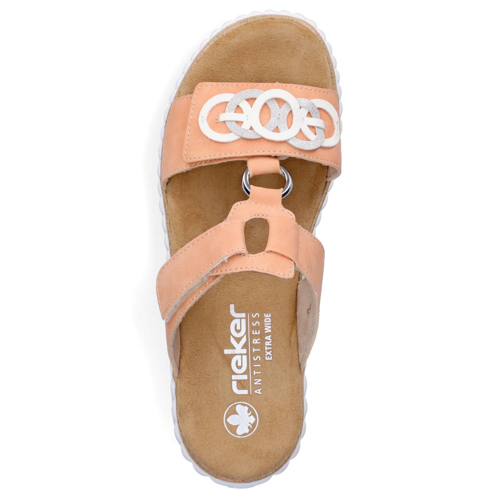 Rieker women's mules apricot