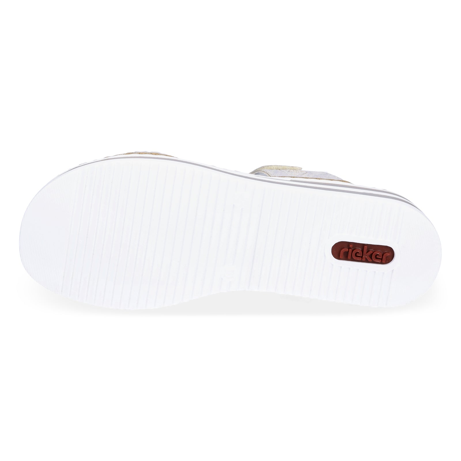 Rieker Damen Pantolette silber