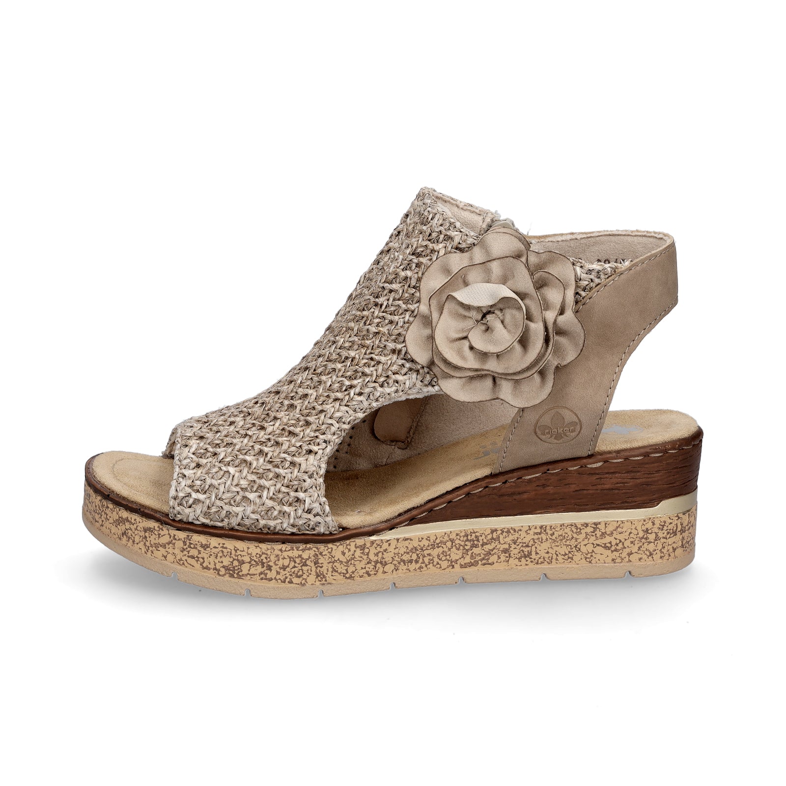 Rieker Damen Sandale beige