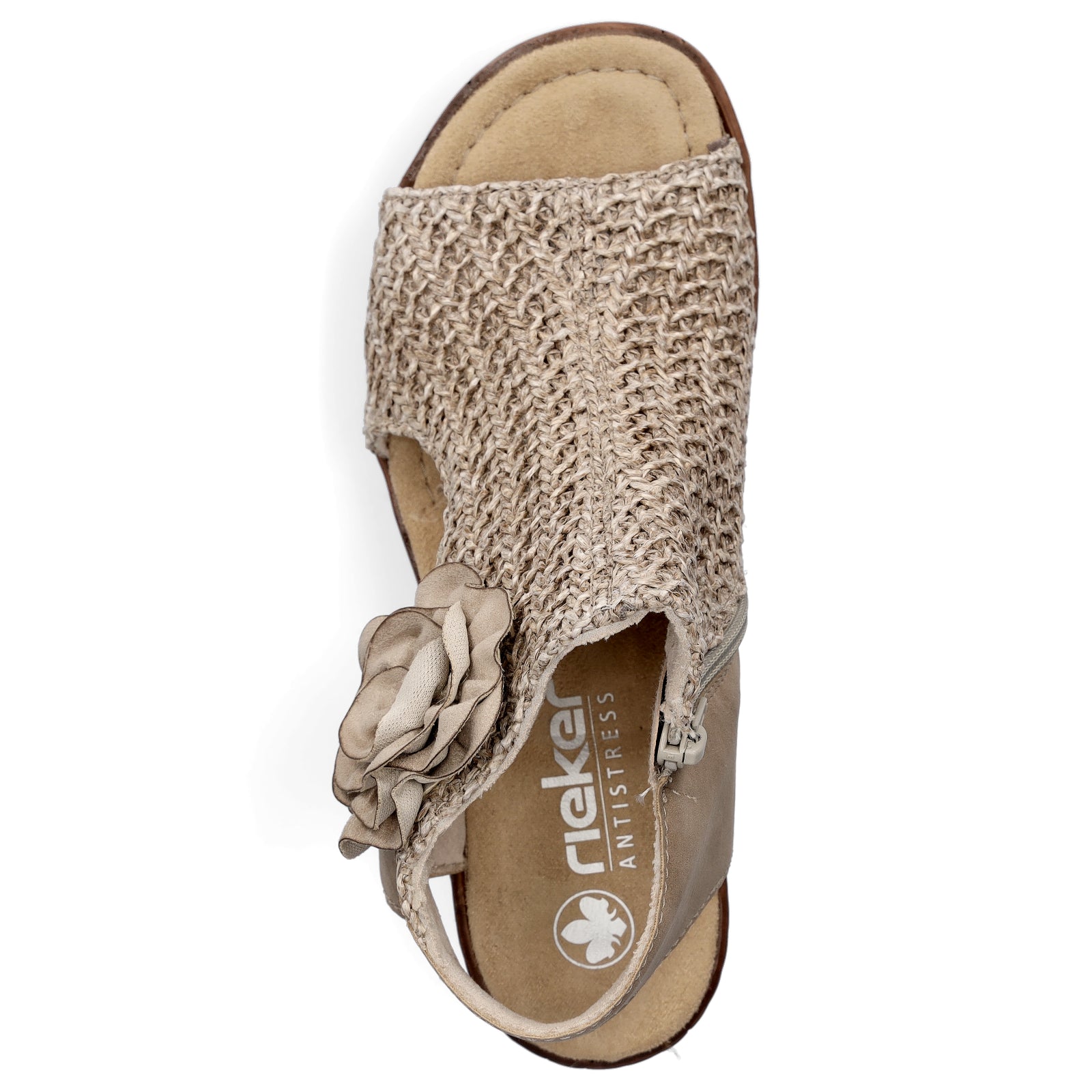 Rieker Damen Sandale beige