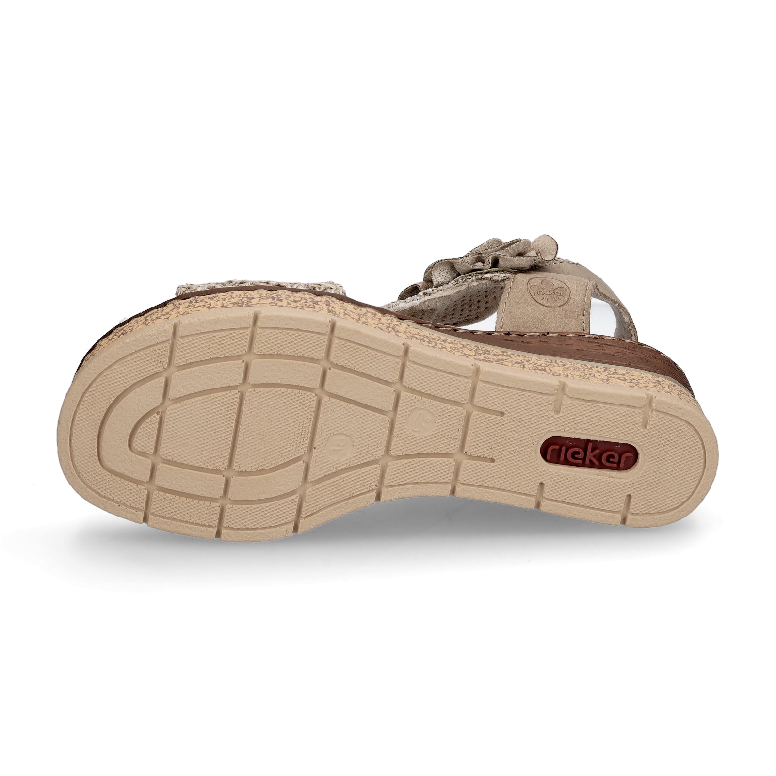 Rieker Damen Sandale beige