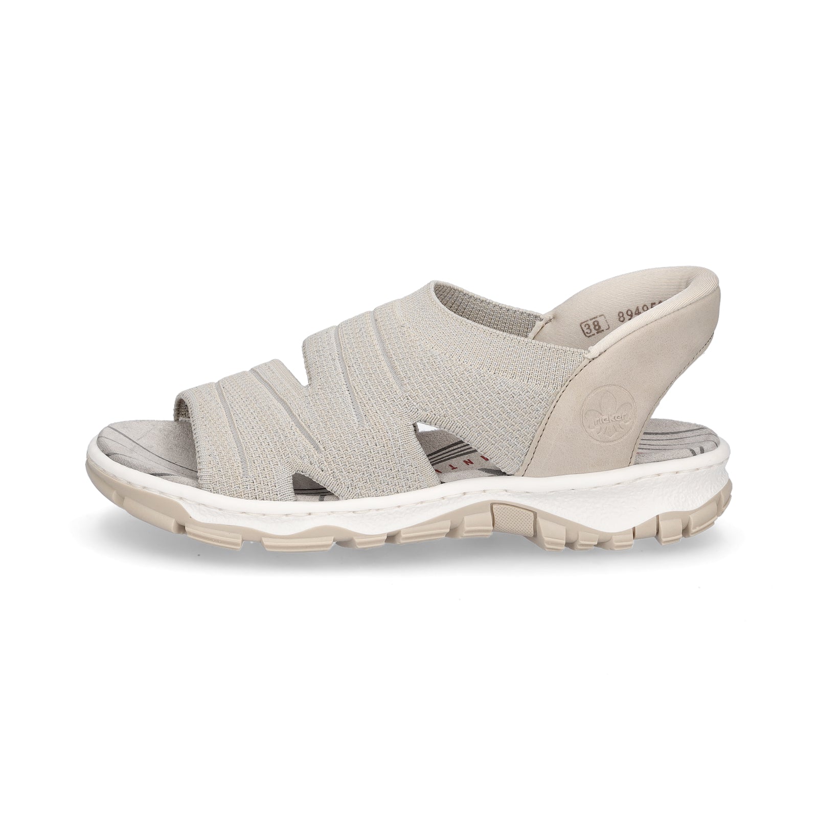 Rieker Damen Sandale beige