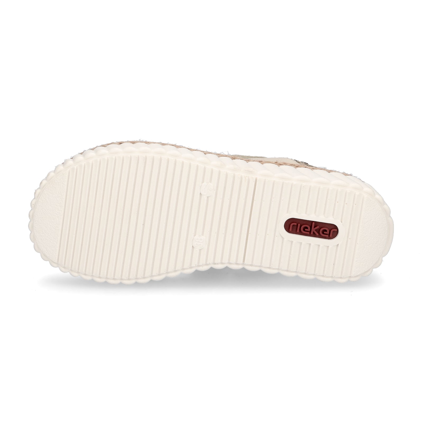 Rieker Damen Sandale beige gold
