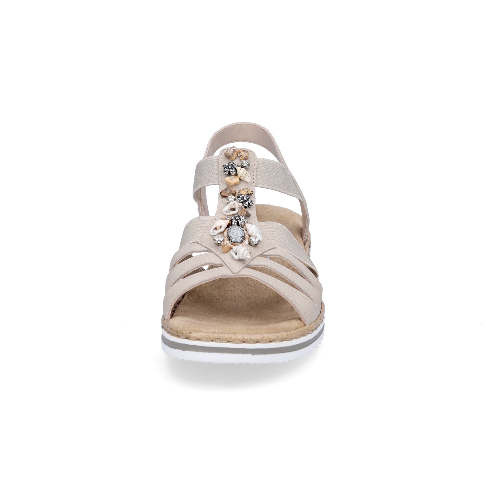 Rieker Damen Sandale beige