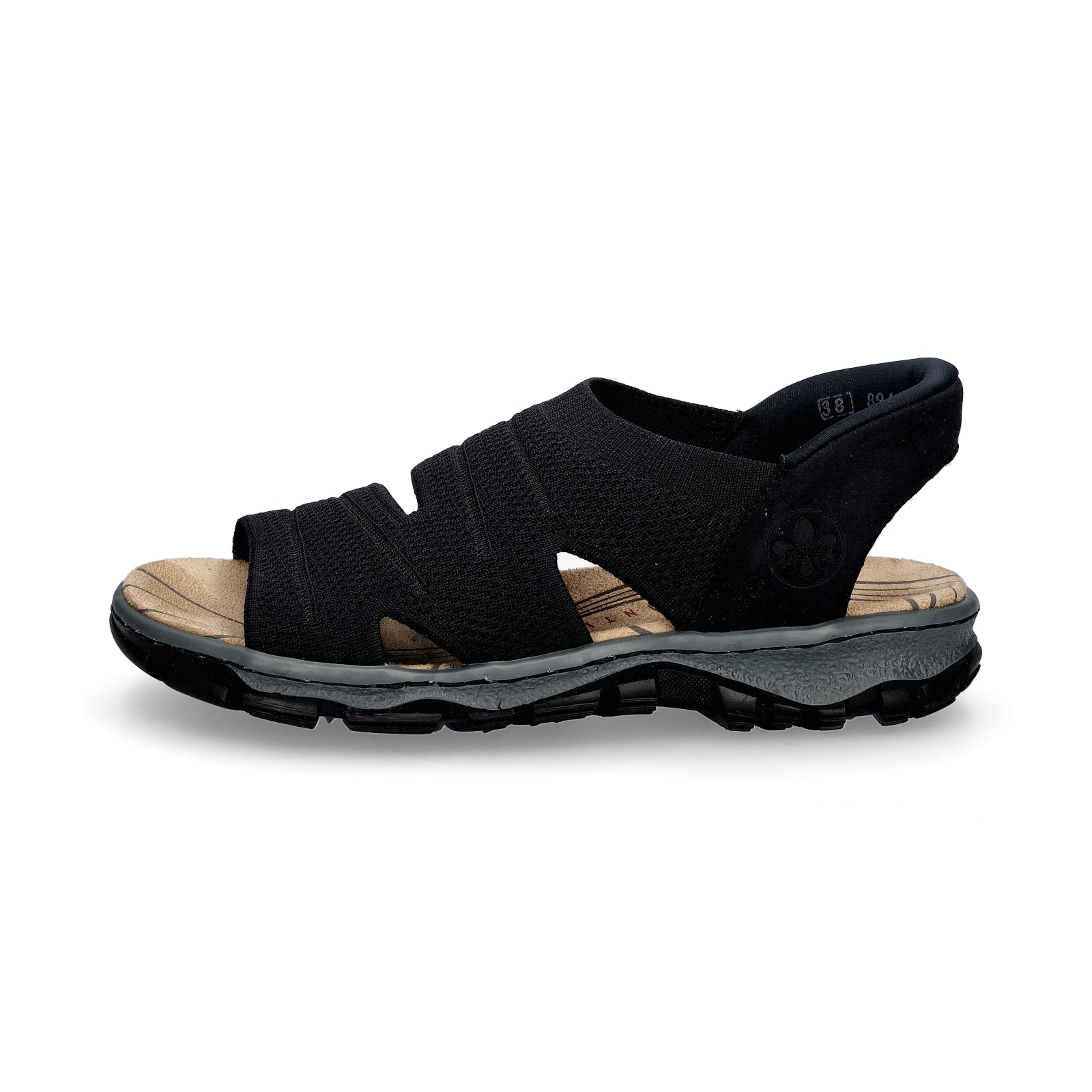 Rieker Damen Sandale blau