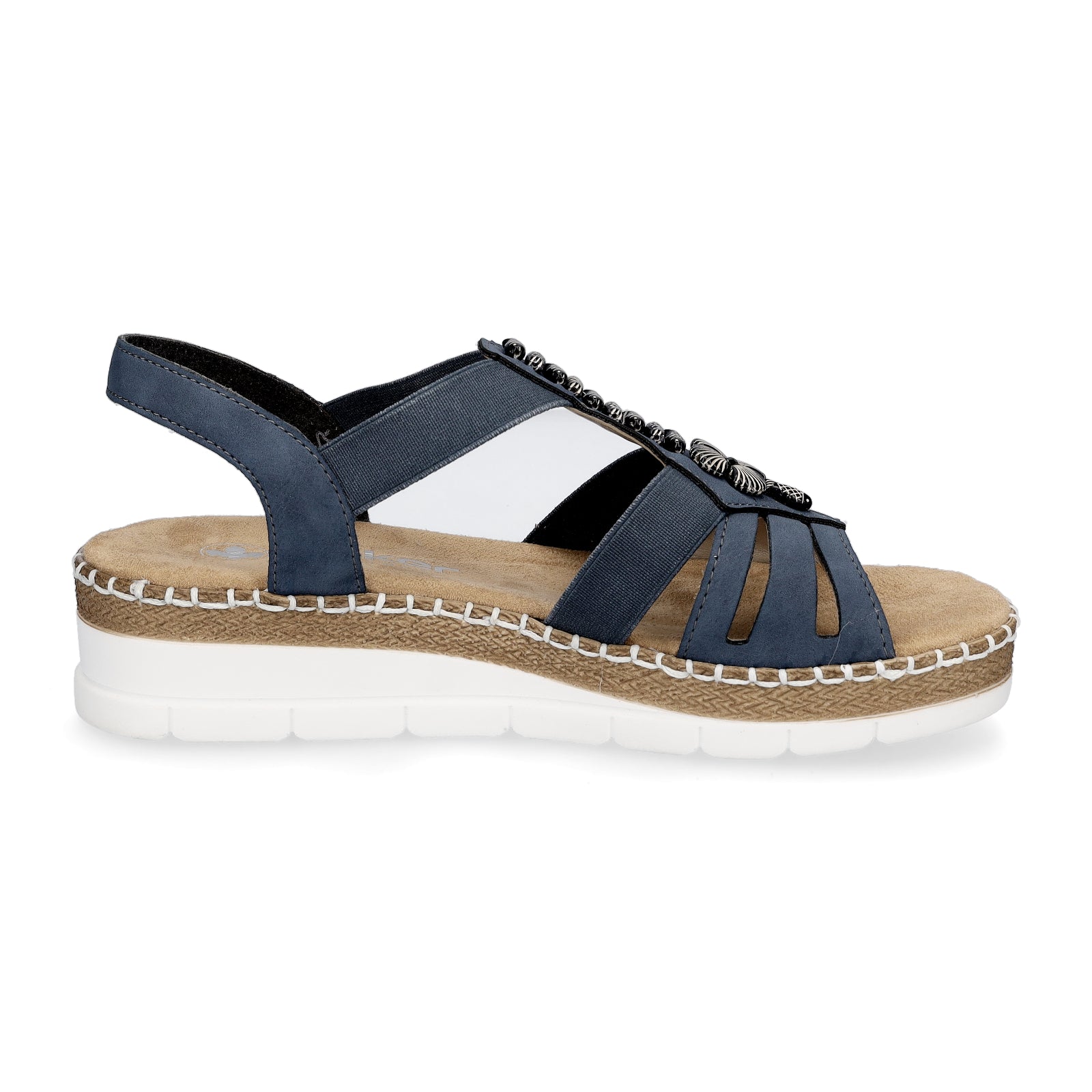 Rieker Damen Sandale blau