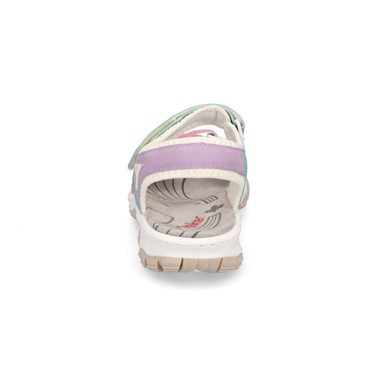 Rieker women's sandal multi rainbow