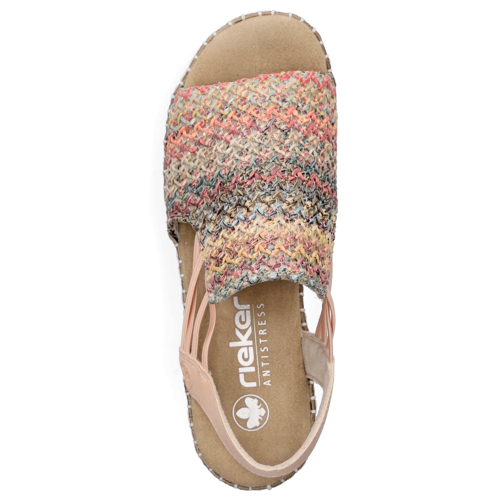 Rieker women's sandal multi