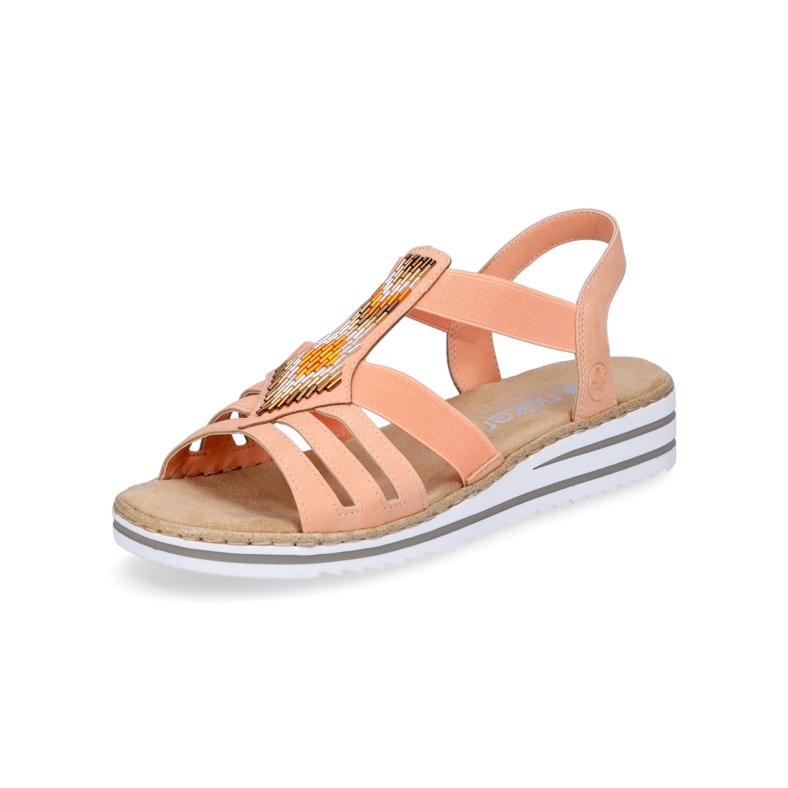 Rieker women's sandal apricot