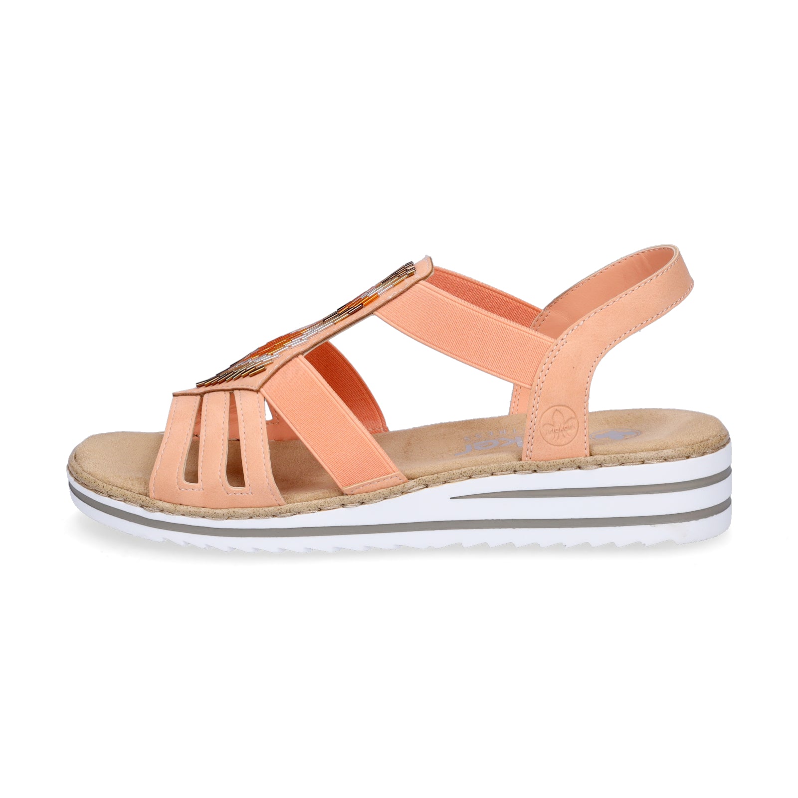 Rieker women's sandal apricot