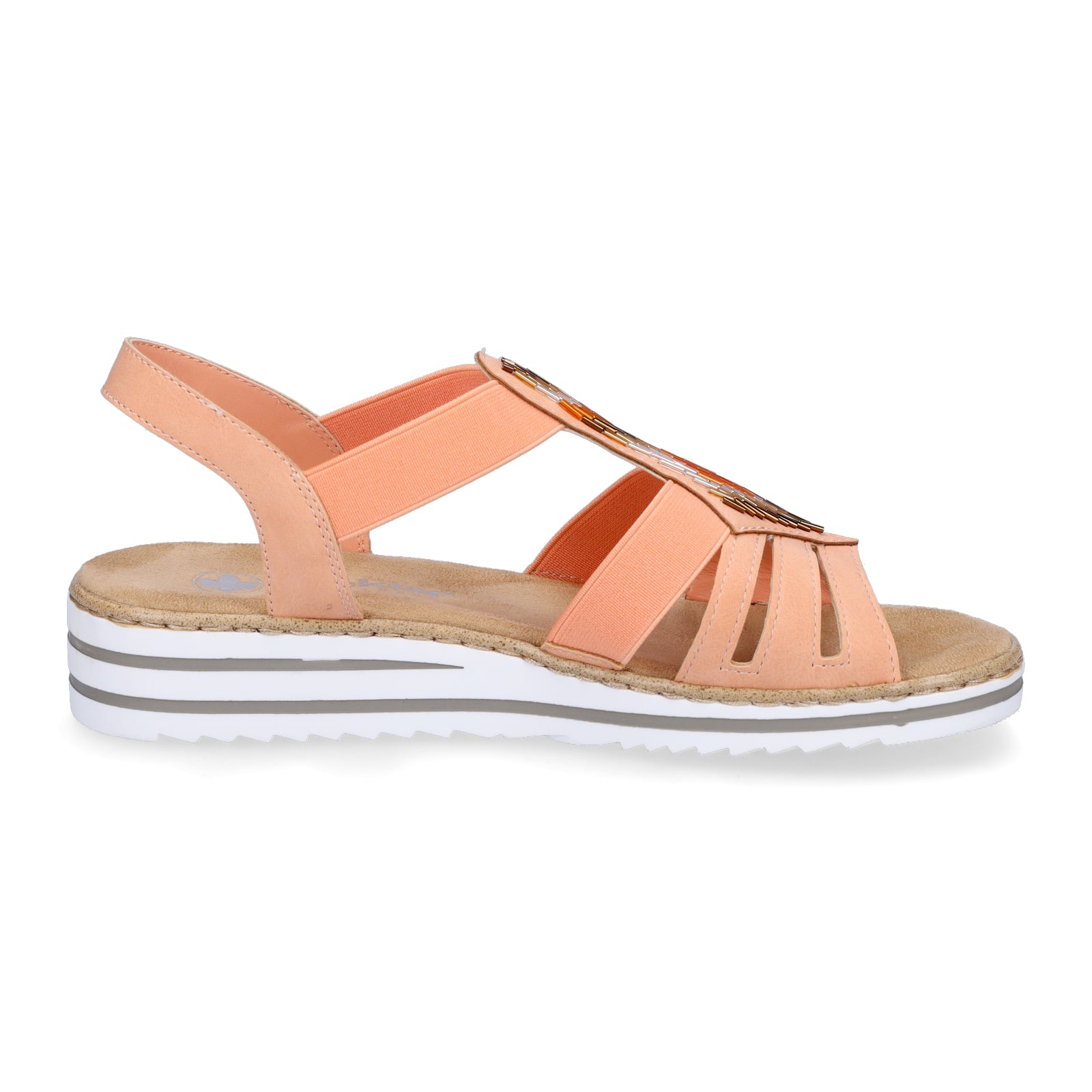Rieker women's sandal apricot
