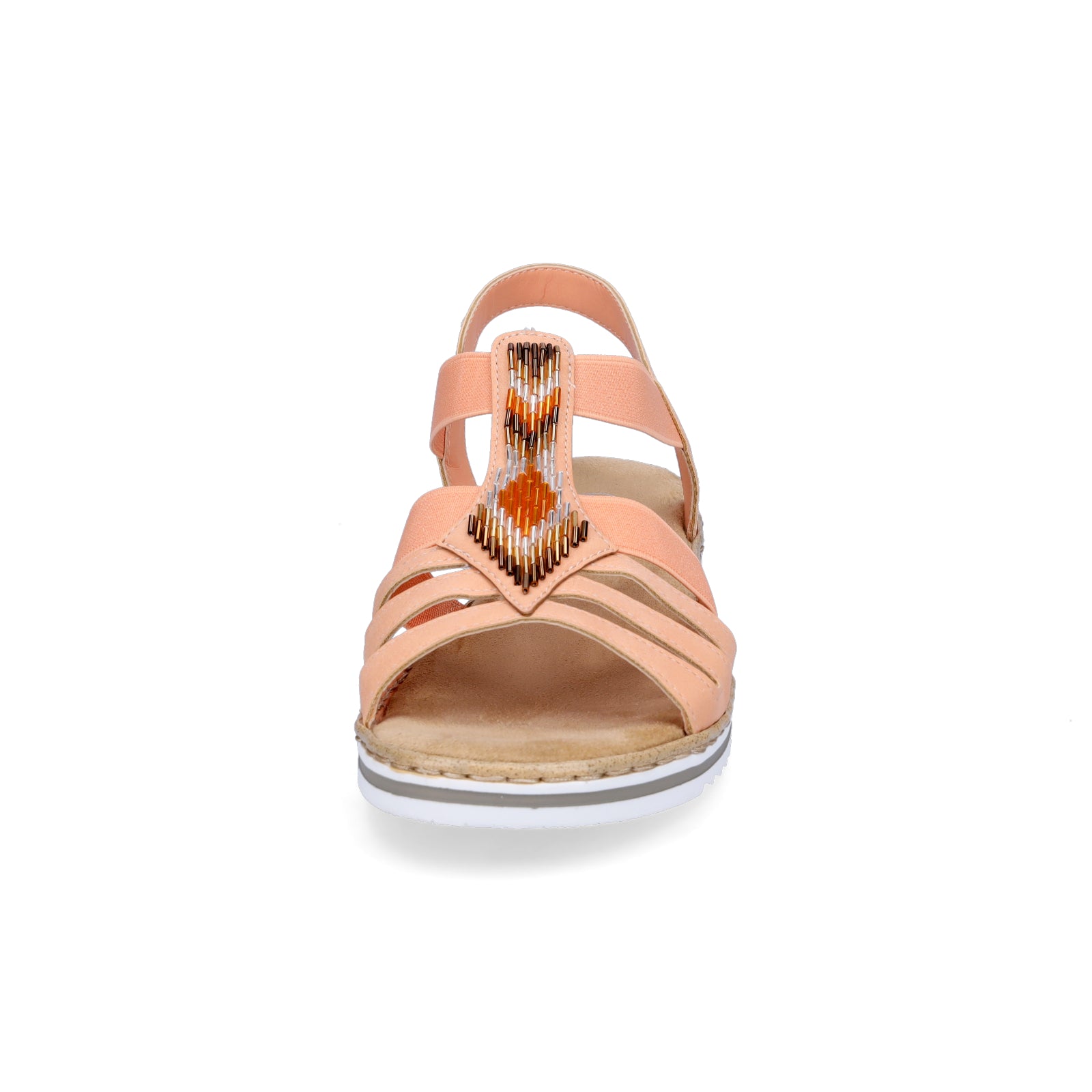 Rieker women's sandal apricot