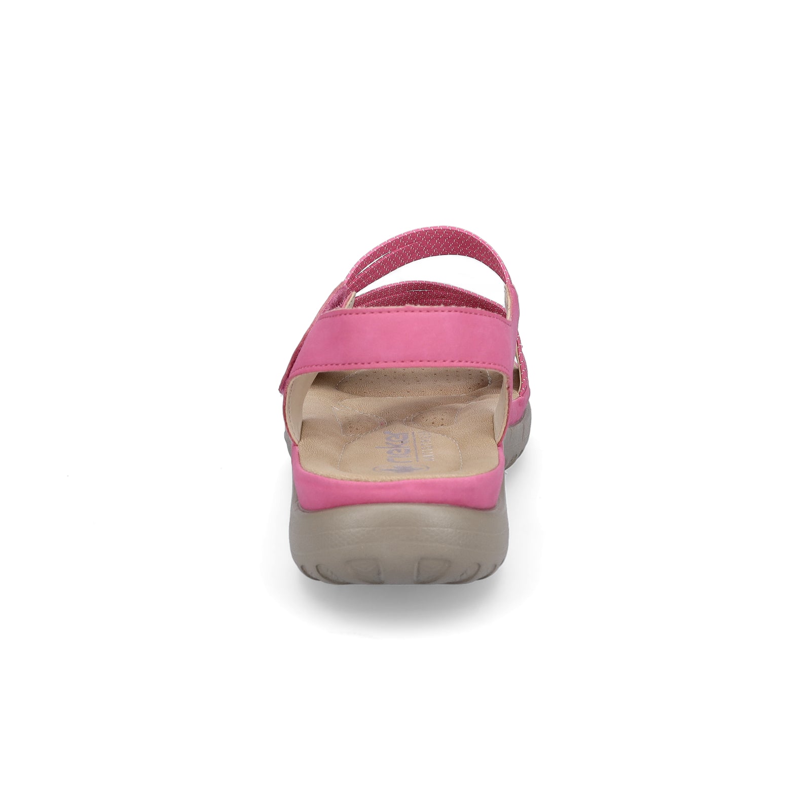Rieker women's trekking sandal pink