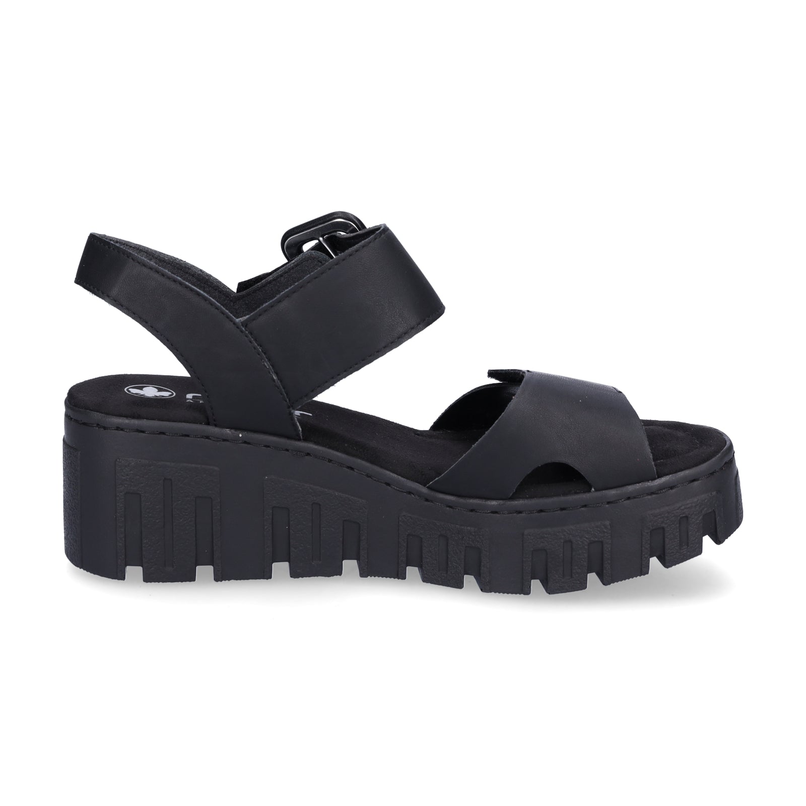 Rieker Damen Sandalette schwarz