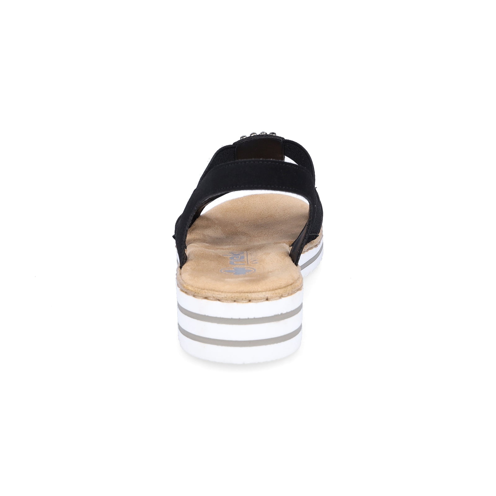 Rieker women's sandals black