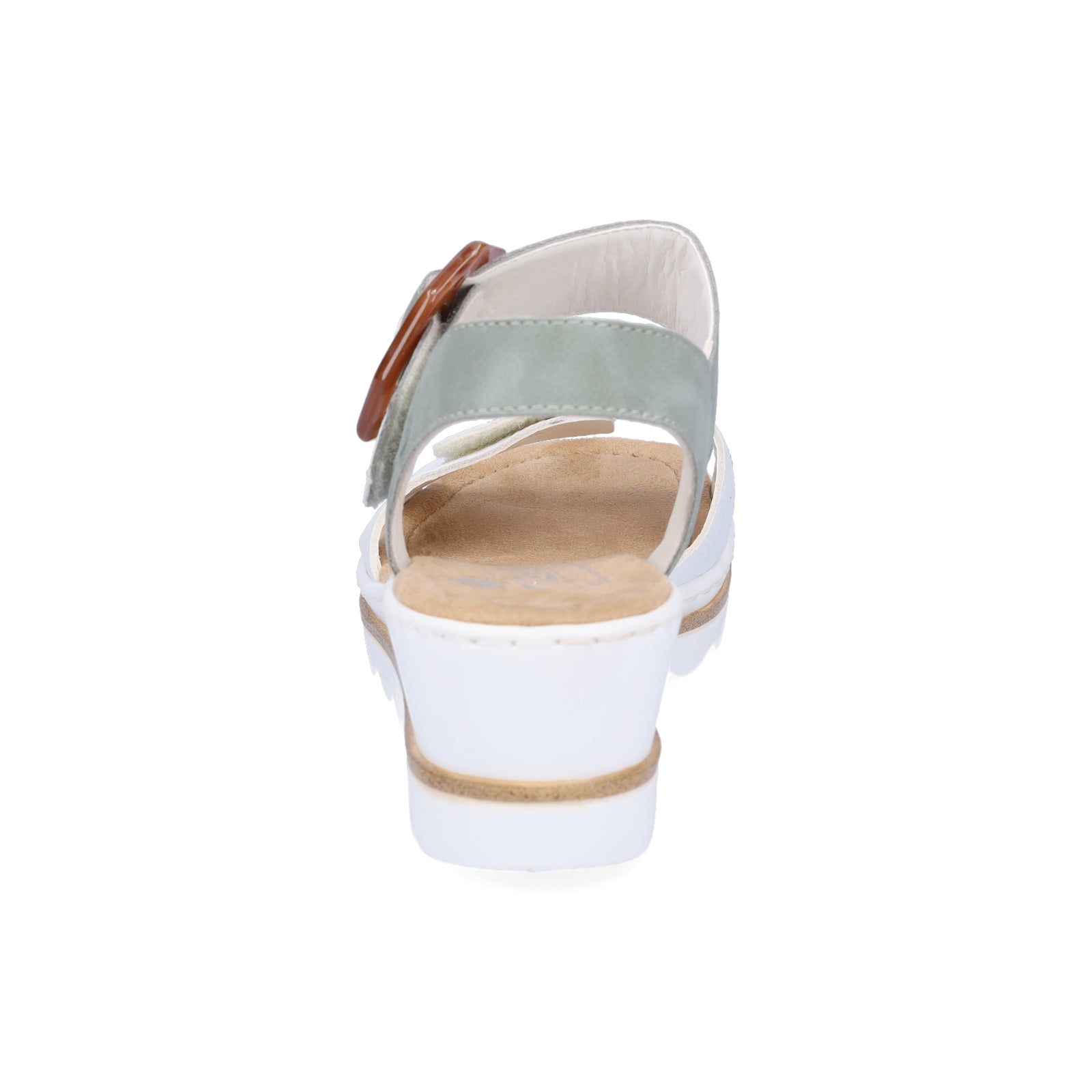 Rieker Damen Sandalette weiß