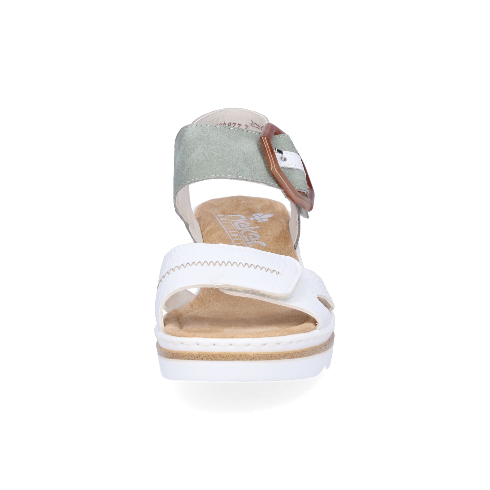 Rieker Damen Sandalette weiß