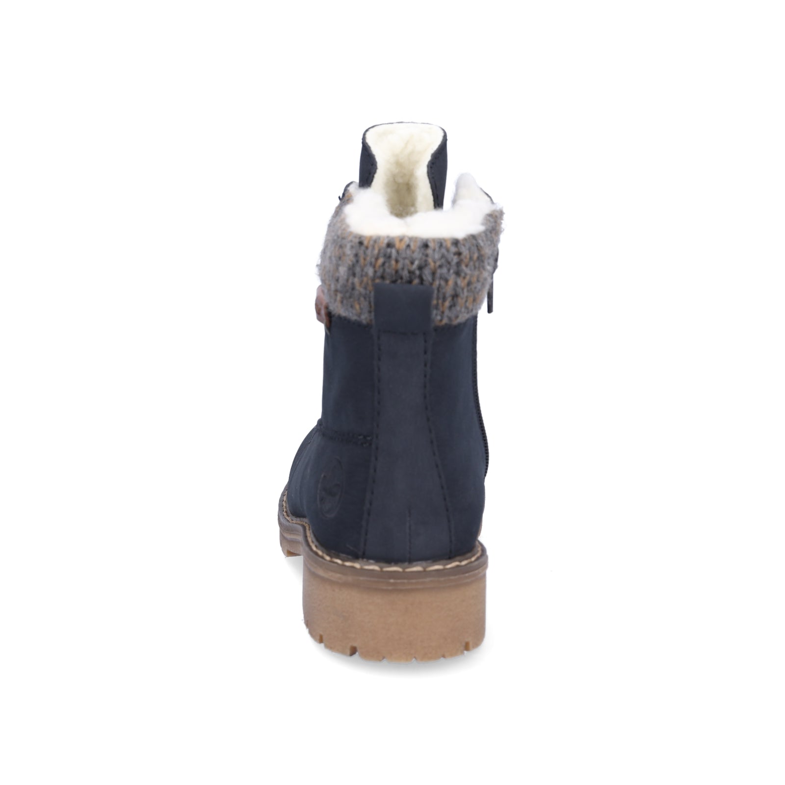 Rieker women's lace-up boot blue