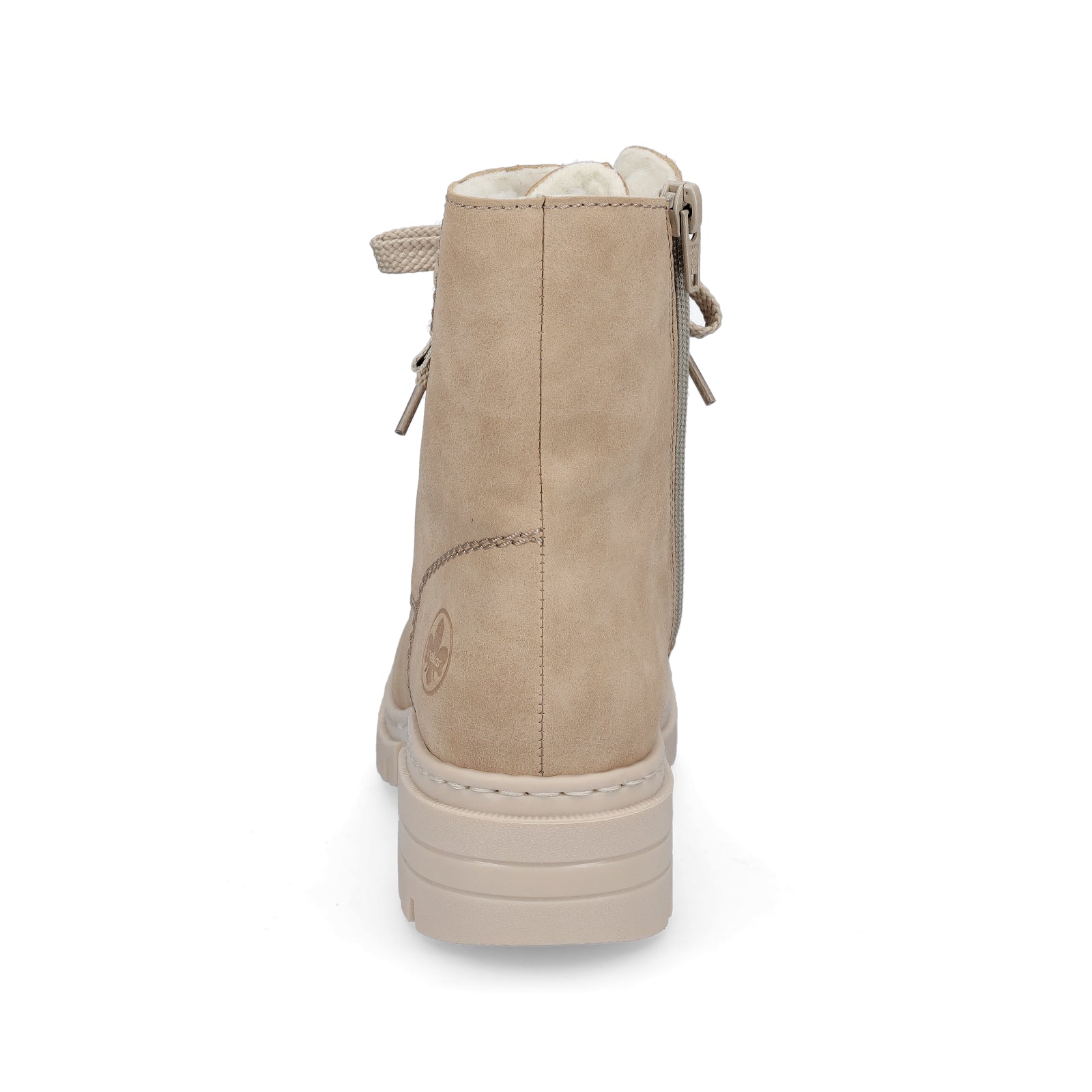 Rieker Damen Schnürboot beige