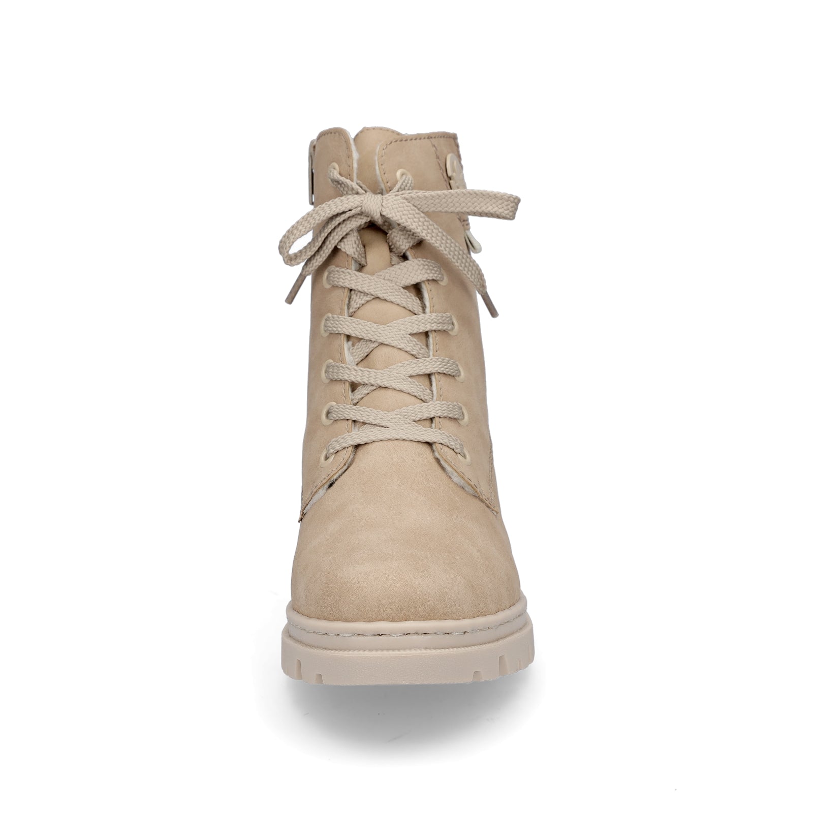 Rieker Damen Schnürboot beige
